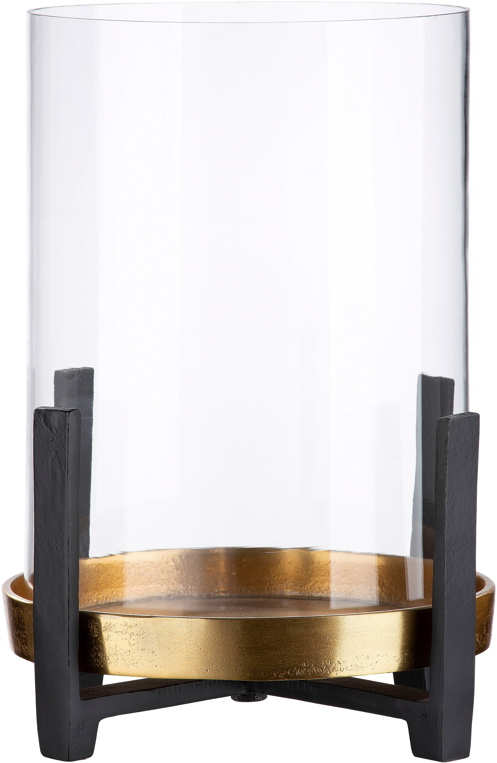 GILDE Windlicht »Nuro«, (1 St.), OTTO aus Online mit Glaseinsatz Shop im Aluminium, bestellen