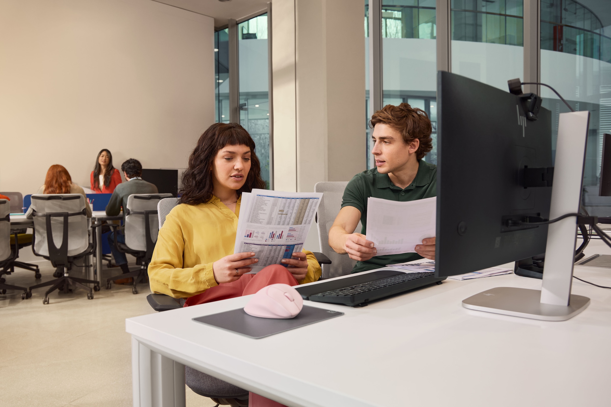 HP ergonomische Maus »720M« Bluetooth | Funk