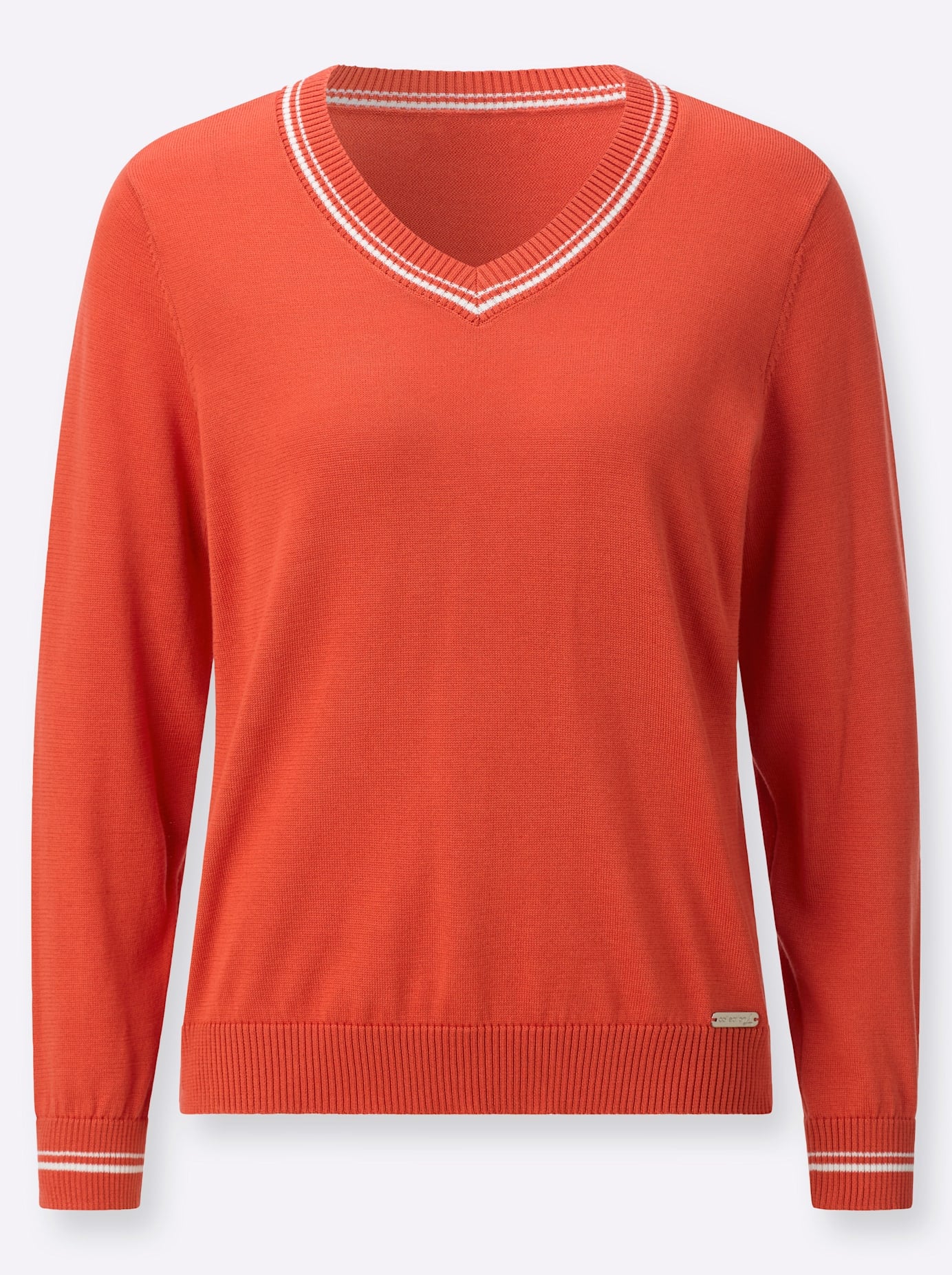 Casual Looks V-Ausschnitt-Pullover »V-Pullover«