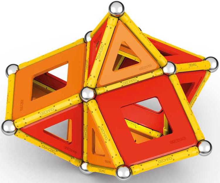 Geomag™ Magnetspielbausteine »GEOMAG™ Classic Panels, Recycled«, (78 St.), aus recyceltem Material; Made in Europe