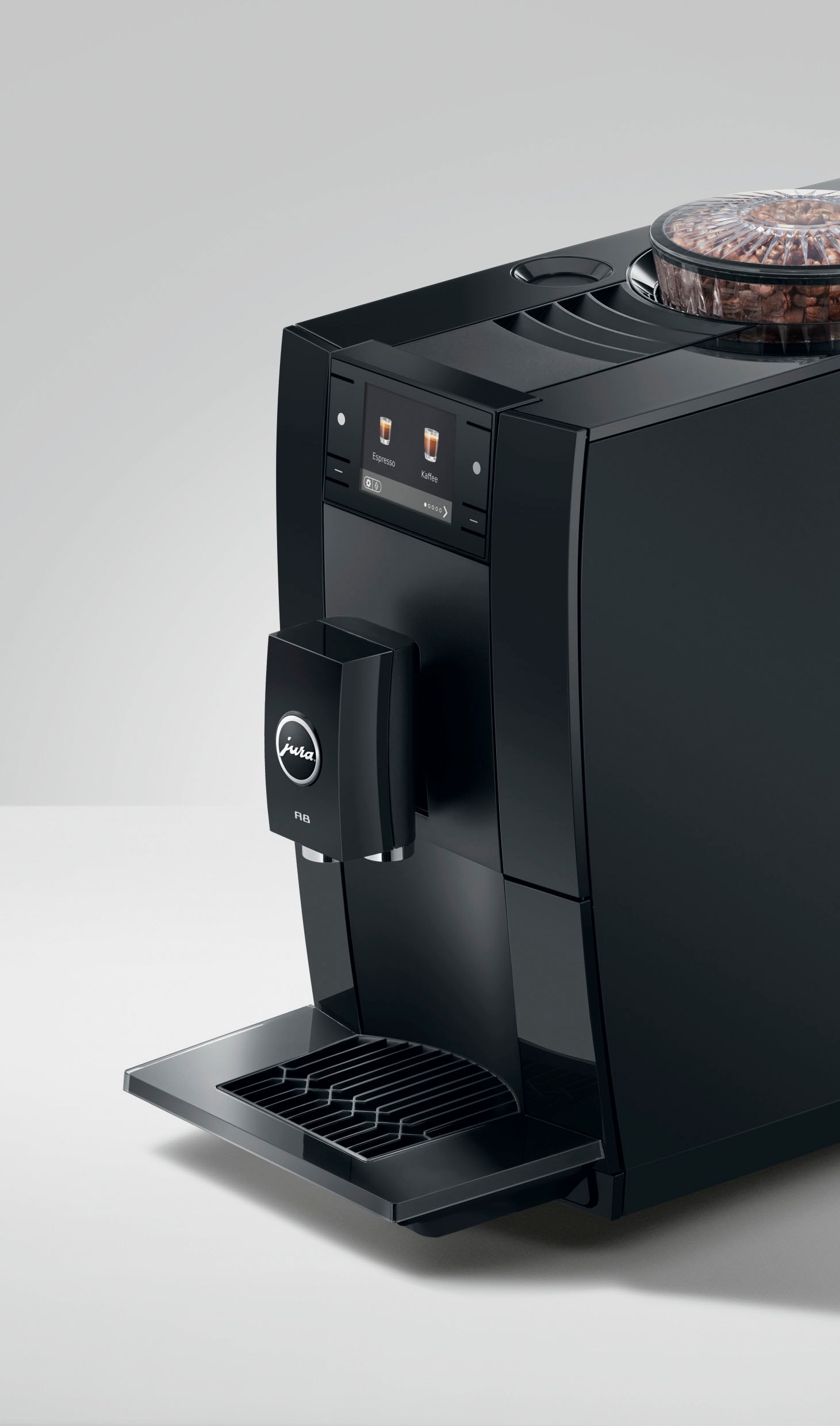 JURA Kaffeevollautomat »A8 Piano Black (EA)«
