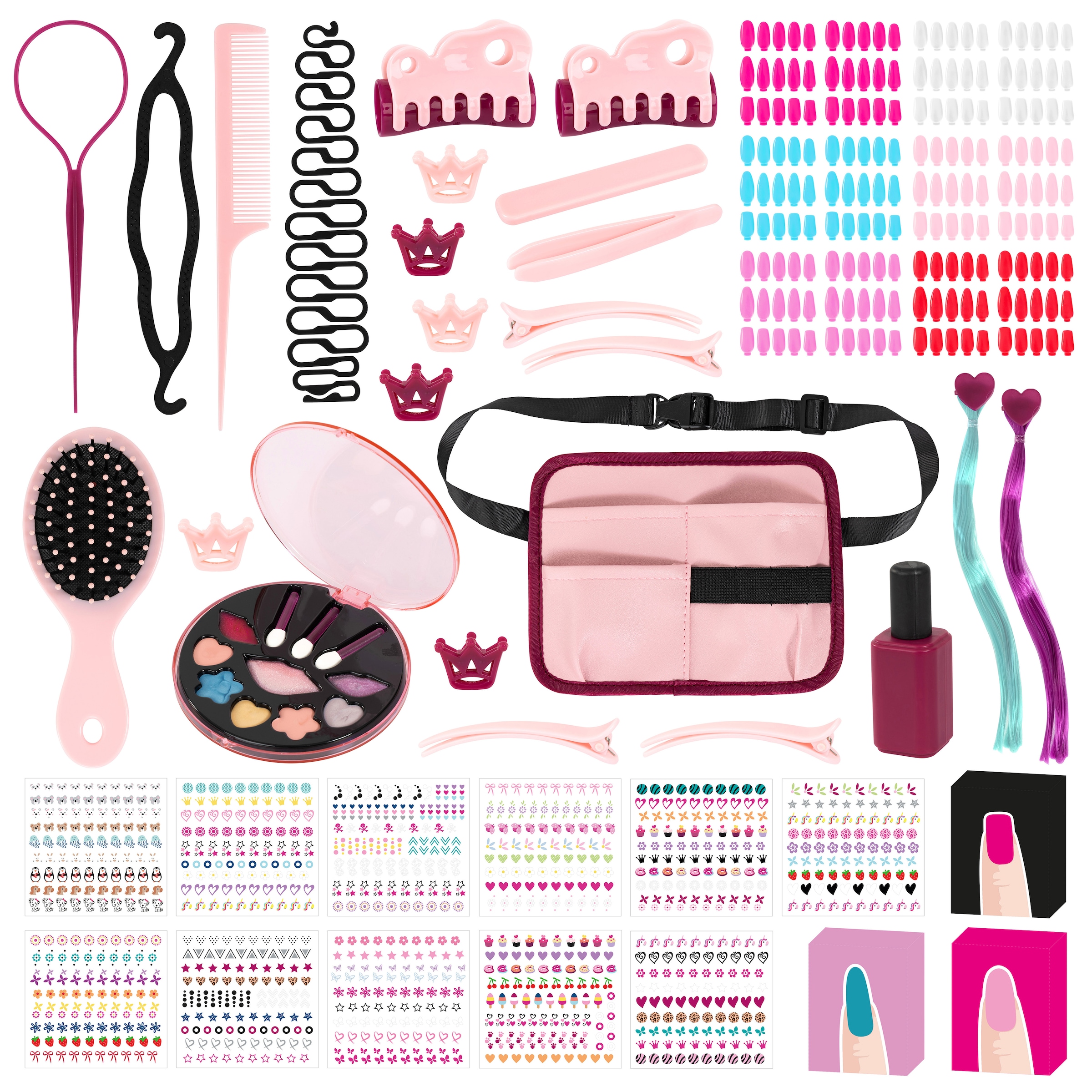 Bayer Frisier- & Schminkkopf »Charlene Super Model Magic Nails«