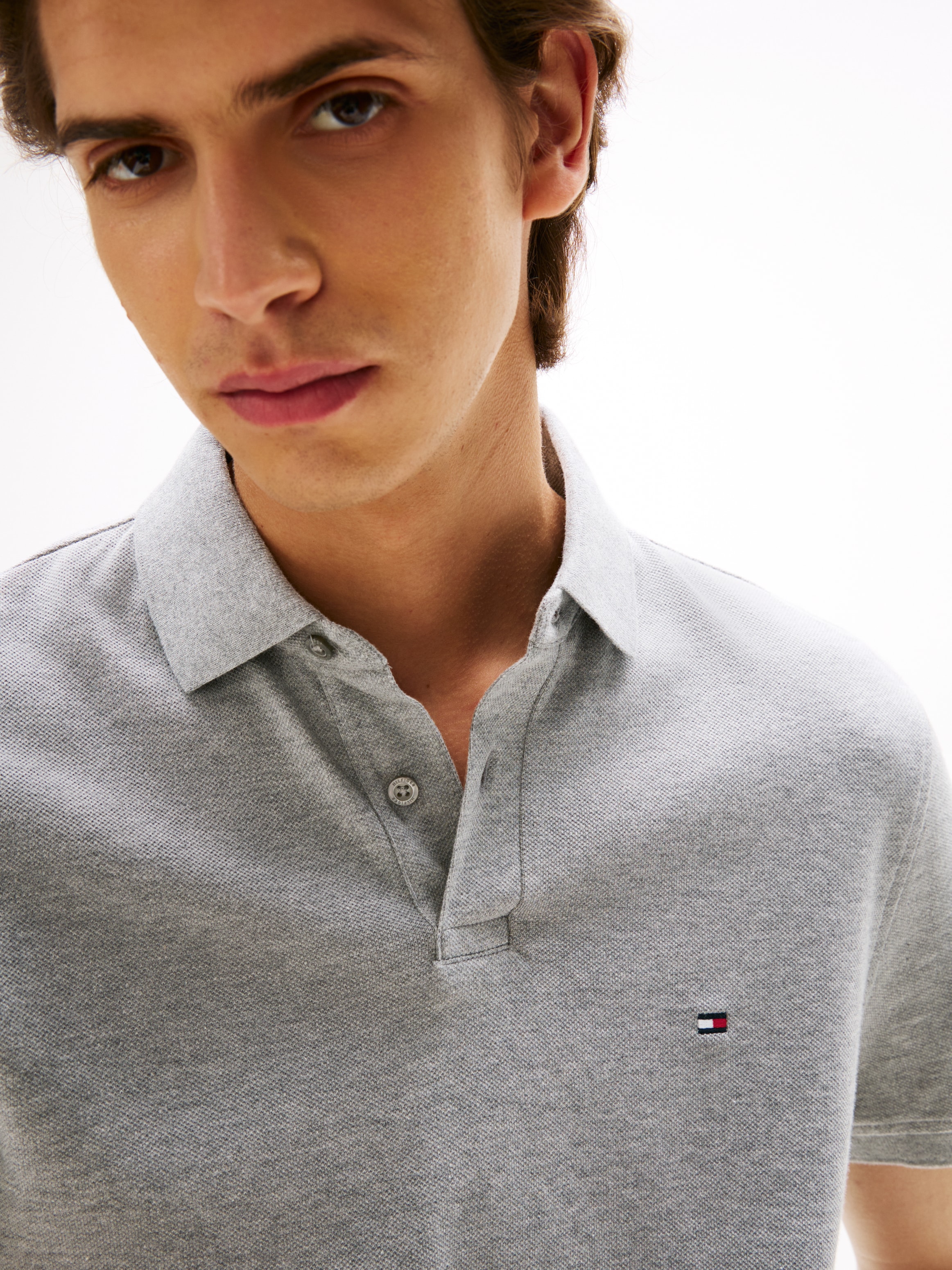 Tommy Hilfiger Poloshirt »1985 REGULAR POLO«, mit Tommy Hilfiger Kontraststreifen innen am Kragen