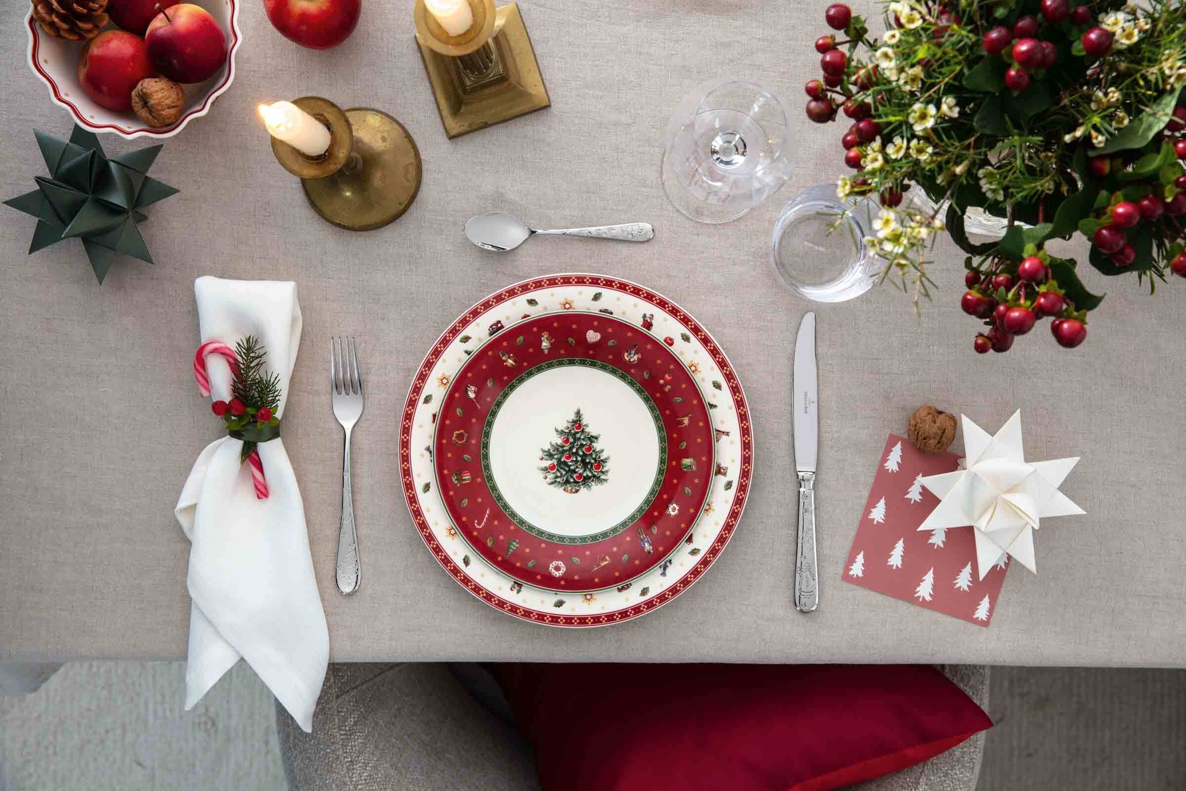 Villeroy & Boch Frühstücksteller »Frühstücksteller Toy's Delight ø 21,5 cm rot«