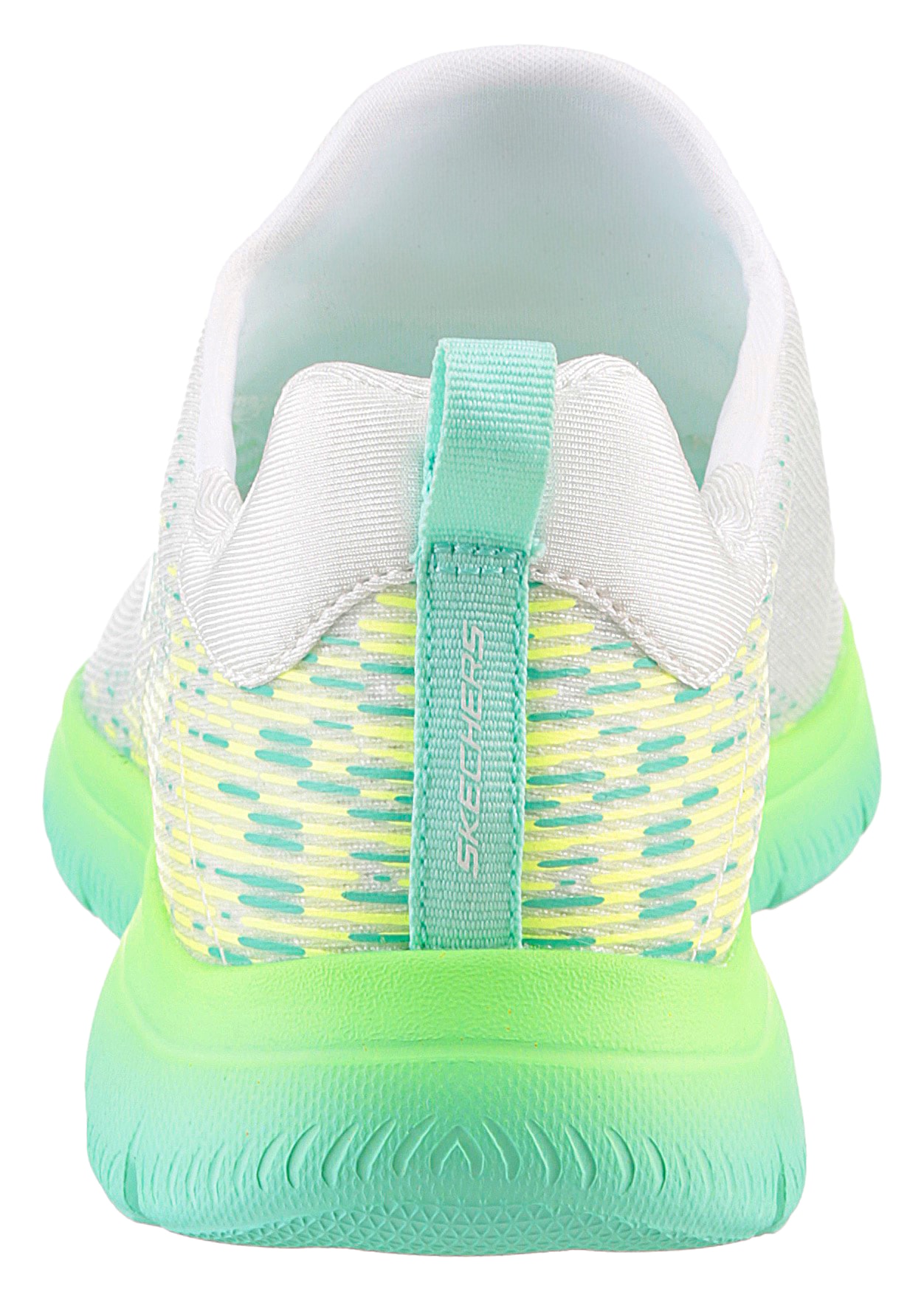Skechers Slip-On Sneaker »SUMMITS«, Trainingsschuh, Sneaker, Slipper, Halbschuh mit Bungee-Verschluss