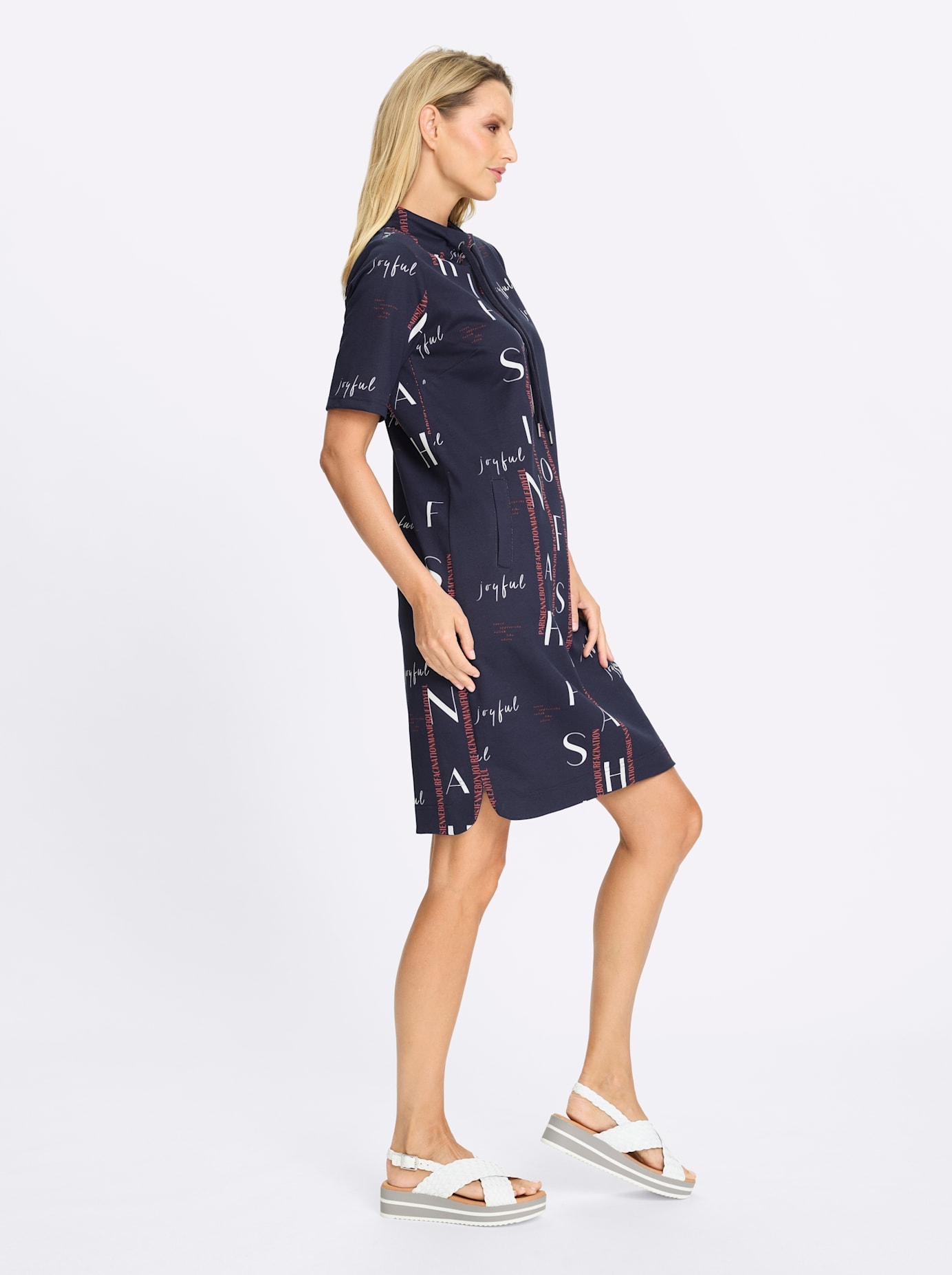 heine Sweatkleid »Sweatkleid« Eingrifftaschen