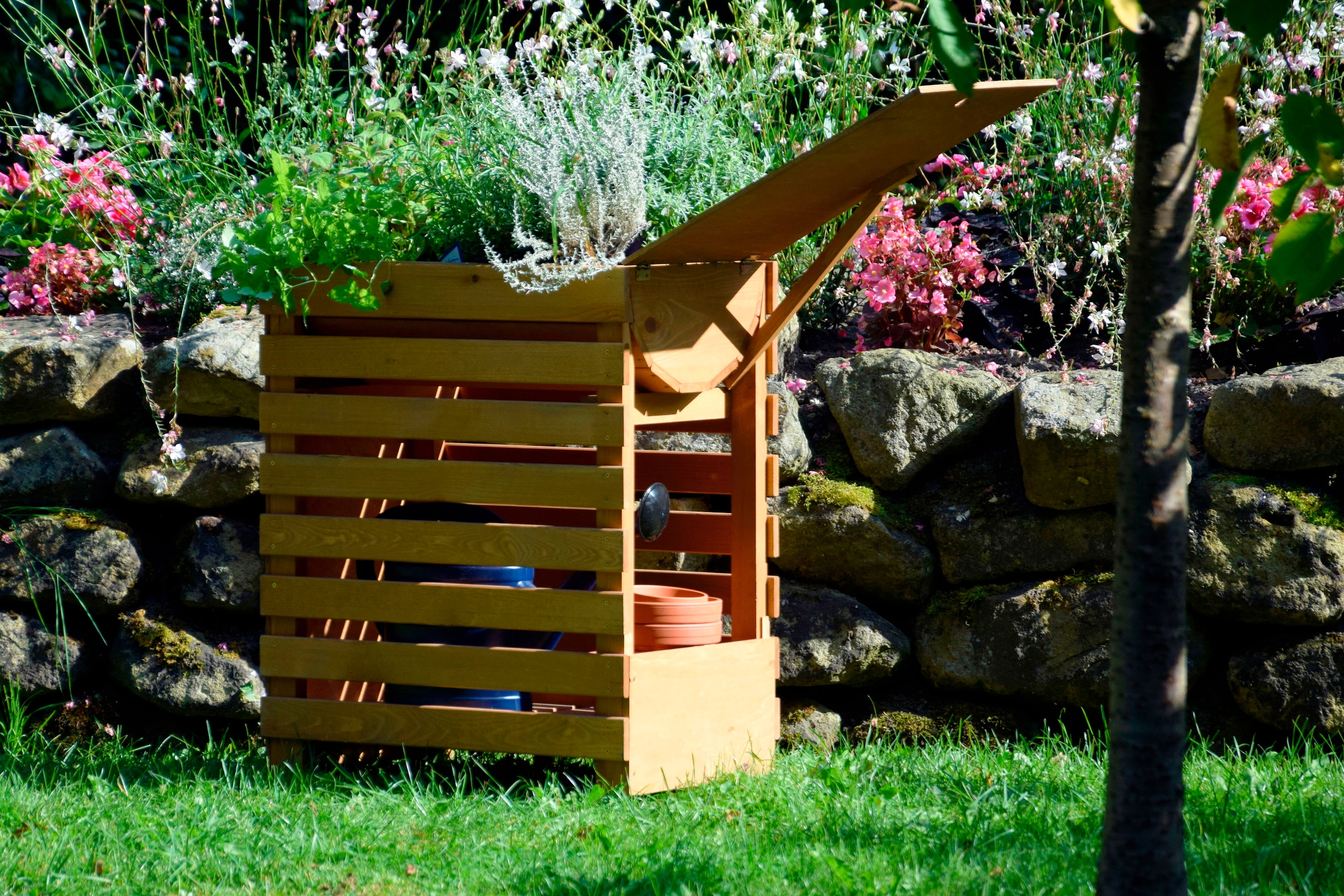 dobar Hochbeet »Gr. M«, BxTxH: 58x36x71 cm, auf Rollen