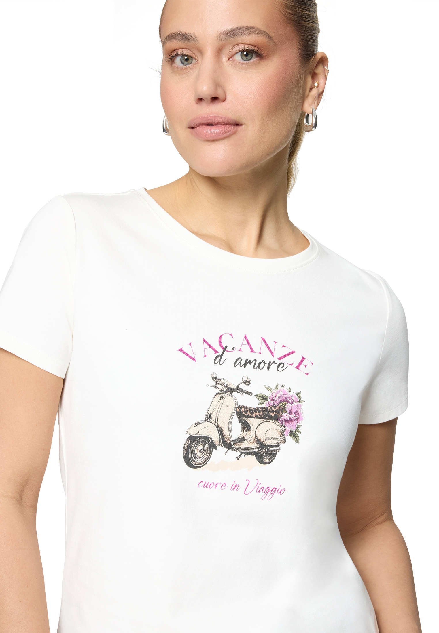 Zero Print-Shirt »Shirt mit Print«