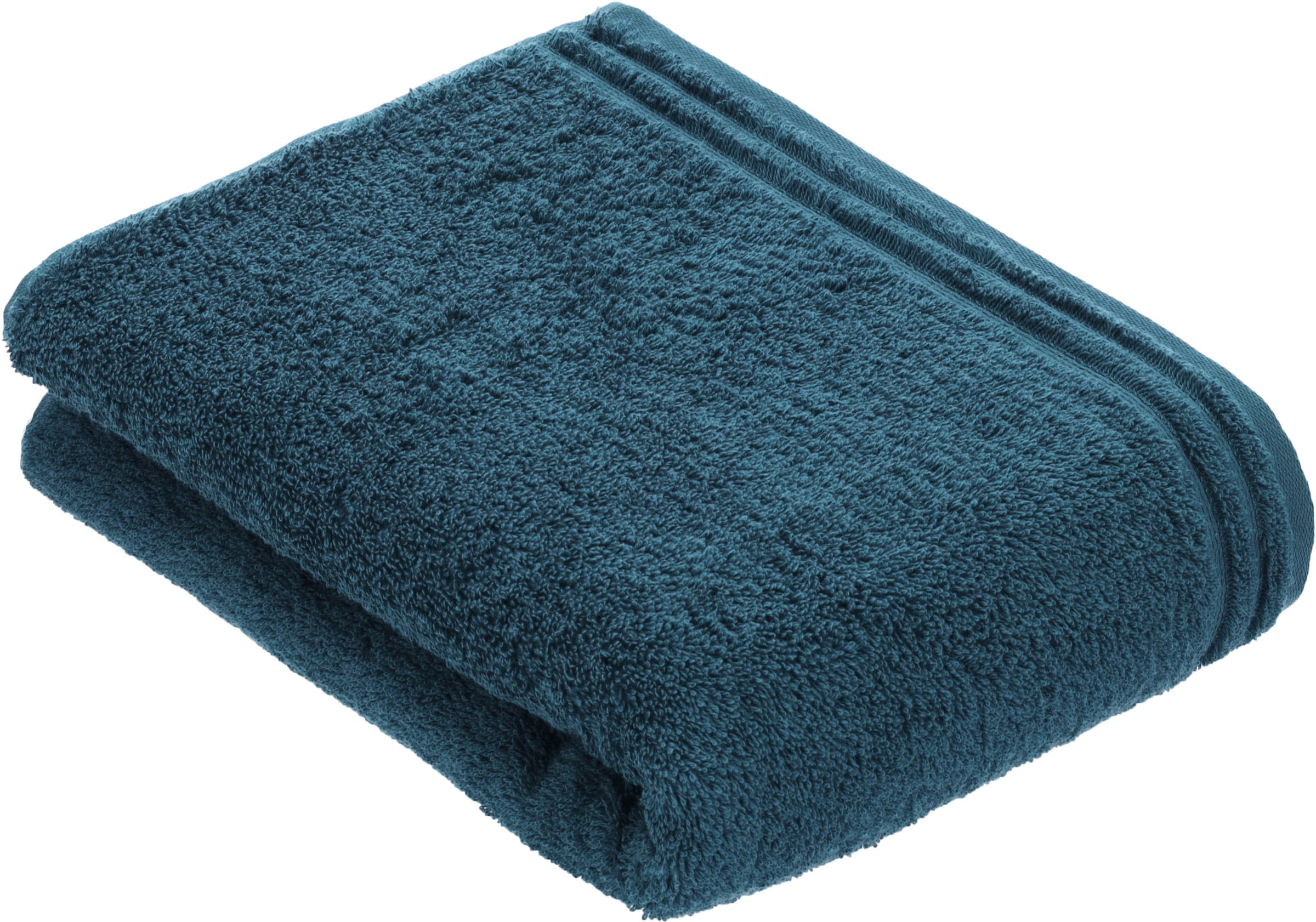 Vossen Handtuch »Calypso einfarbig kaufen mit Baumwolle, Vegan, 100% Feeling«, bei (1 OTTO aus St.), schmaler Bordüre