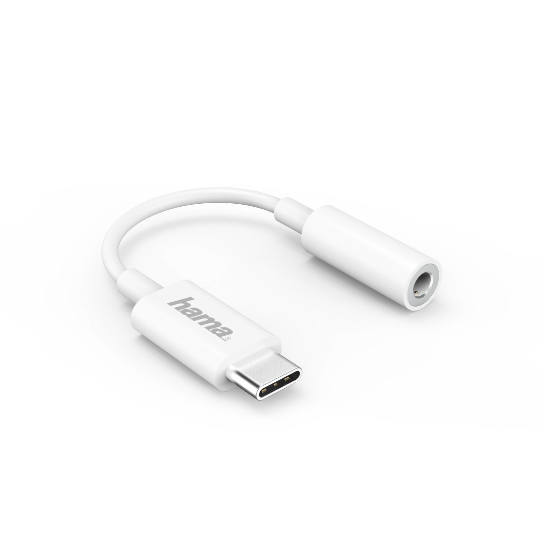 USB-C-Adapter auf 3,5-mm-Audiobuchse, Weiß »Klinkenadapter«