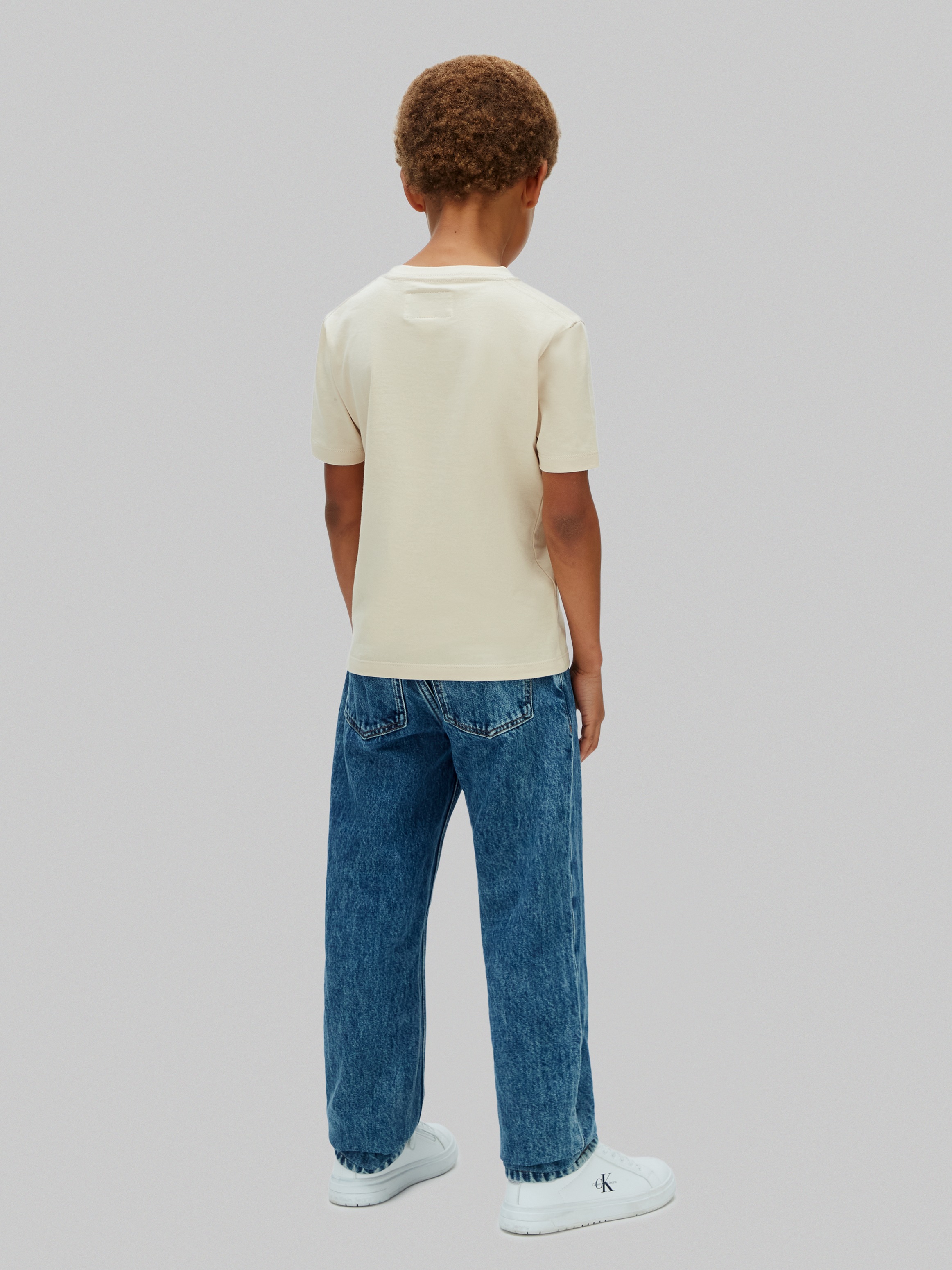 Calvin Klein Jeans T-Shirt »MONO LOGO T-SHIRT« Regular fit für Kinder, mit Logoschriftzug