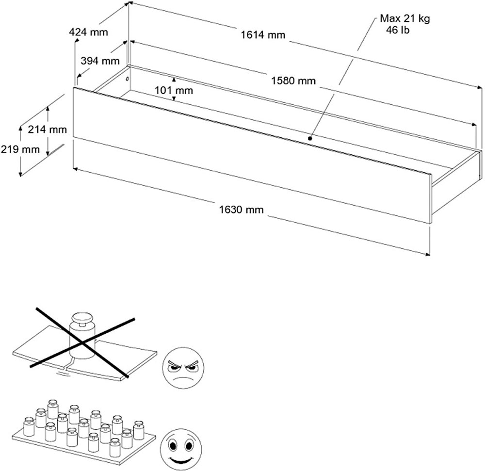 Parisot Stauraumbett »Shelter 12« 2 tlg. tlg.