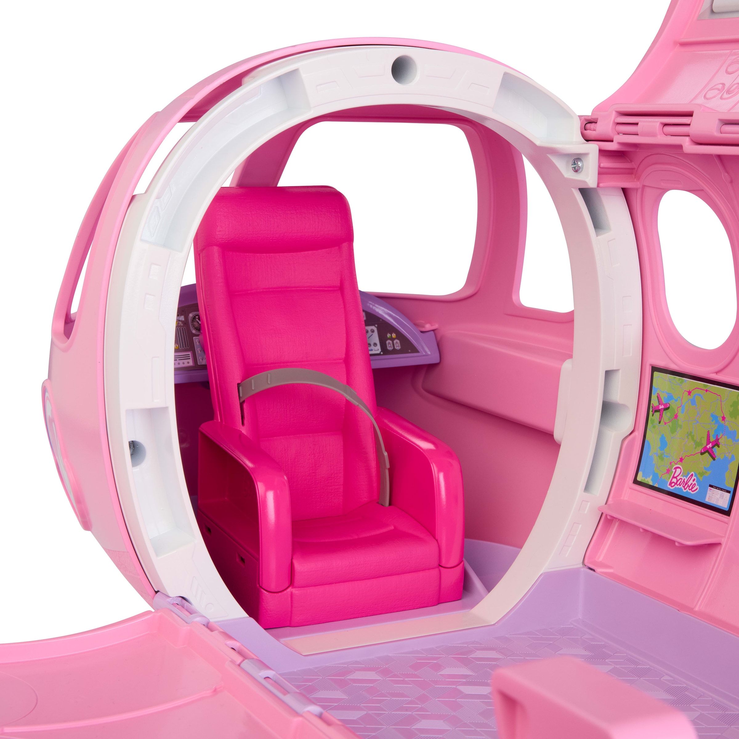 Barbie Spielzeug-Flugzeug »Barbie Traumland Traumflugzeug« mit Sound; Länge ca. 72 cm