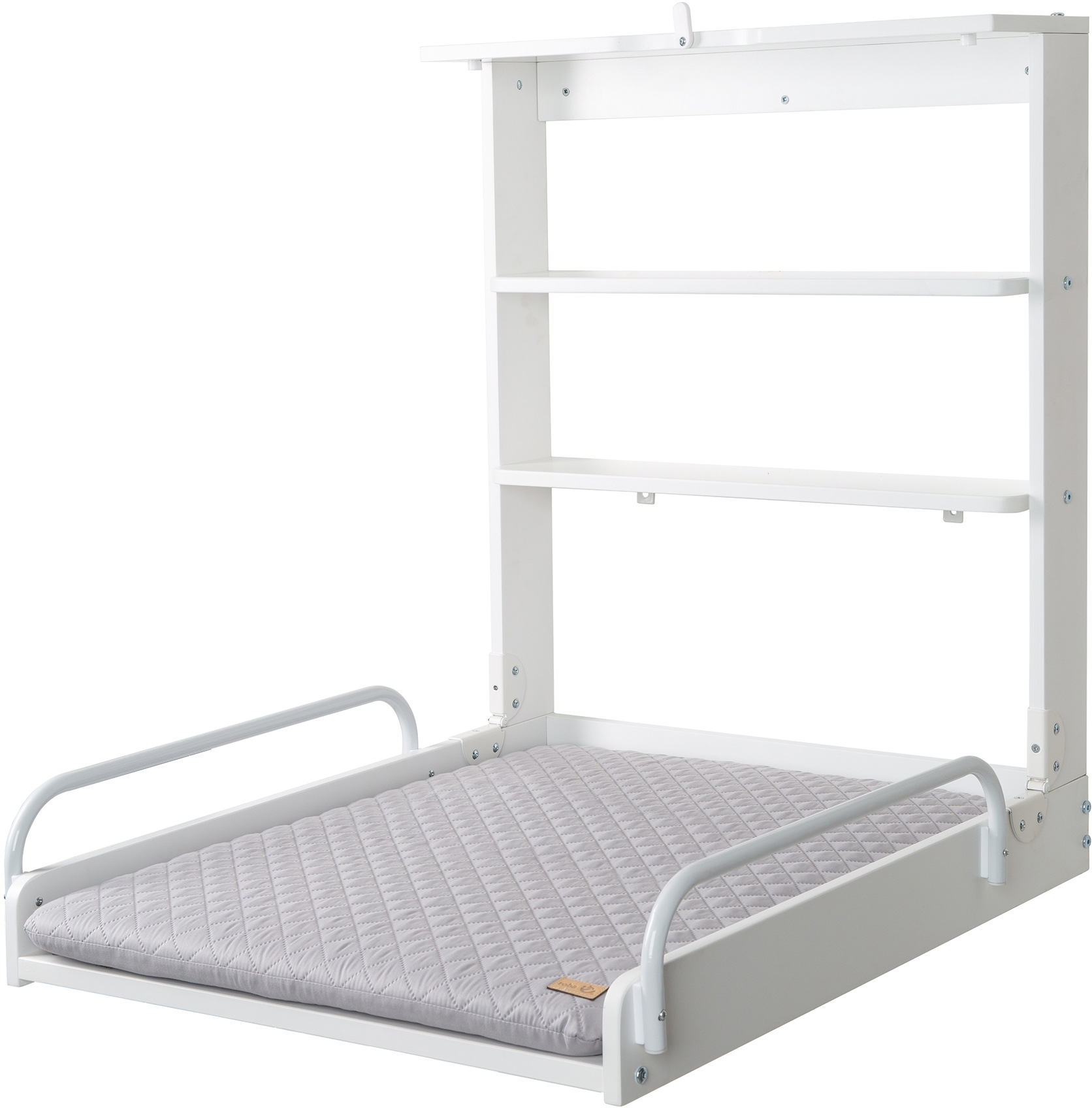 roba® Wickelregal »Style, weiß«, bis 15 kg, inkl. Wickelauflage, 66 cm