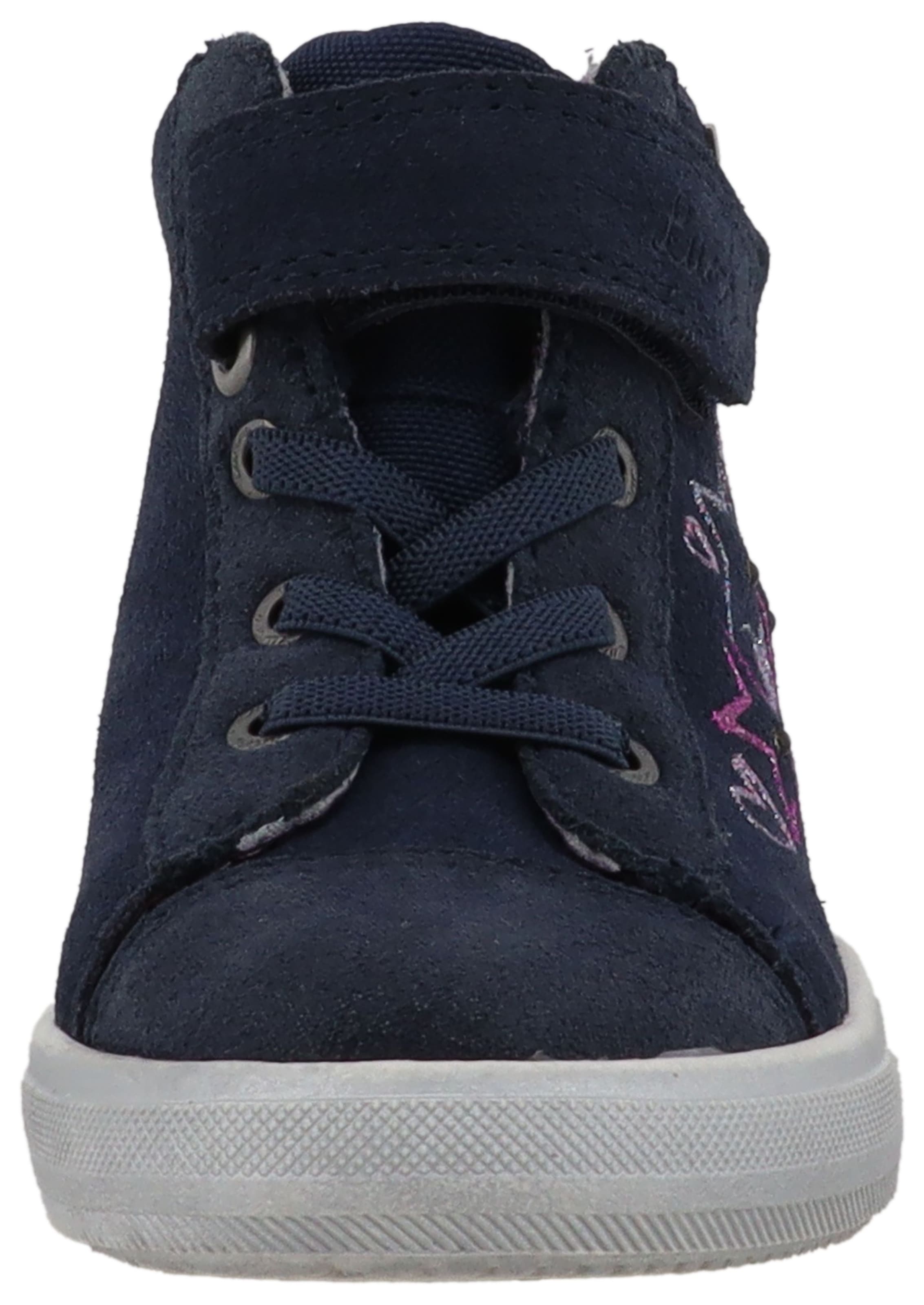 Lurchi Sneaker »Blanca-TEX, Blinkschuh«  Boots, Herzchen-Glitzer-Motiv, Größenschablone zum Download