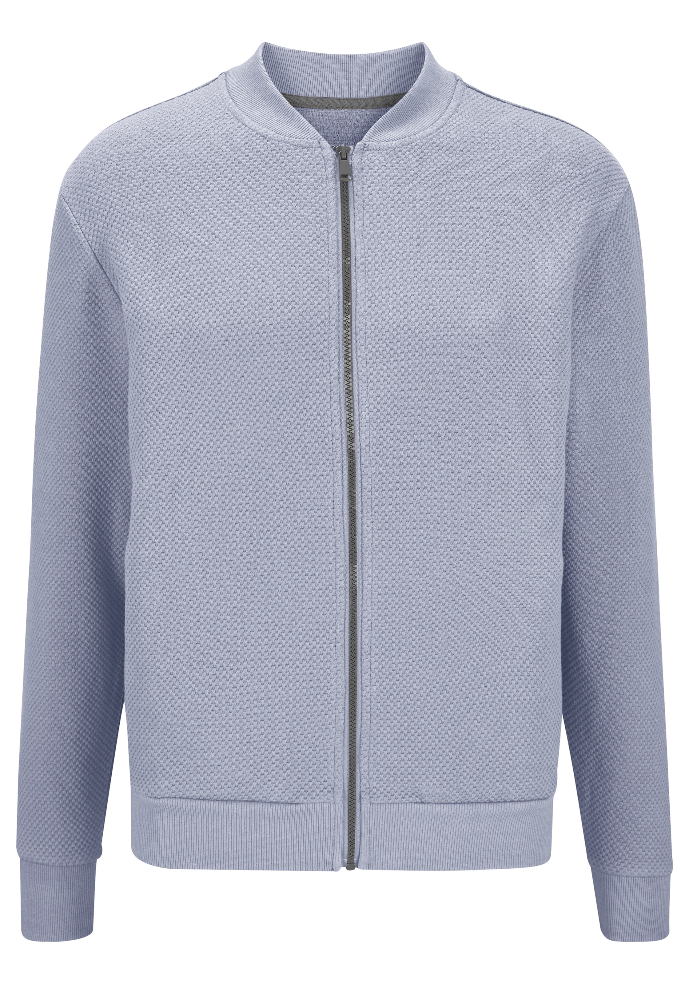 John Devin Sweatjacke »aus Struktur-Qualität« aus Struktur-Qualität