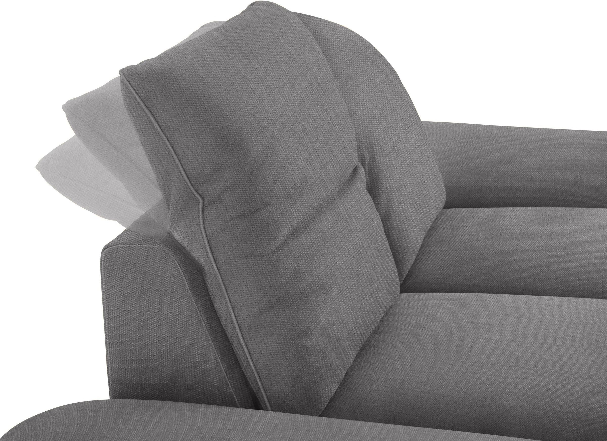 W.SCHILLIG 2-Sitzer »enjoy&MORE«, Sitztiefenverstellung, Füße schwarz pulverbeschichtet, Breite 202 cm