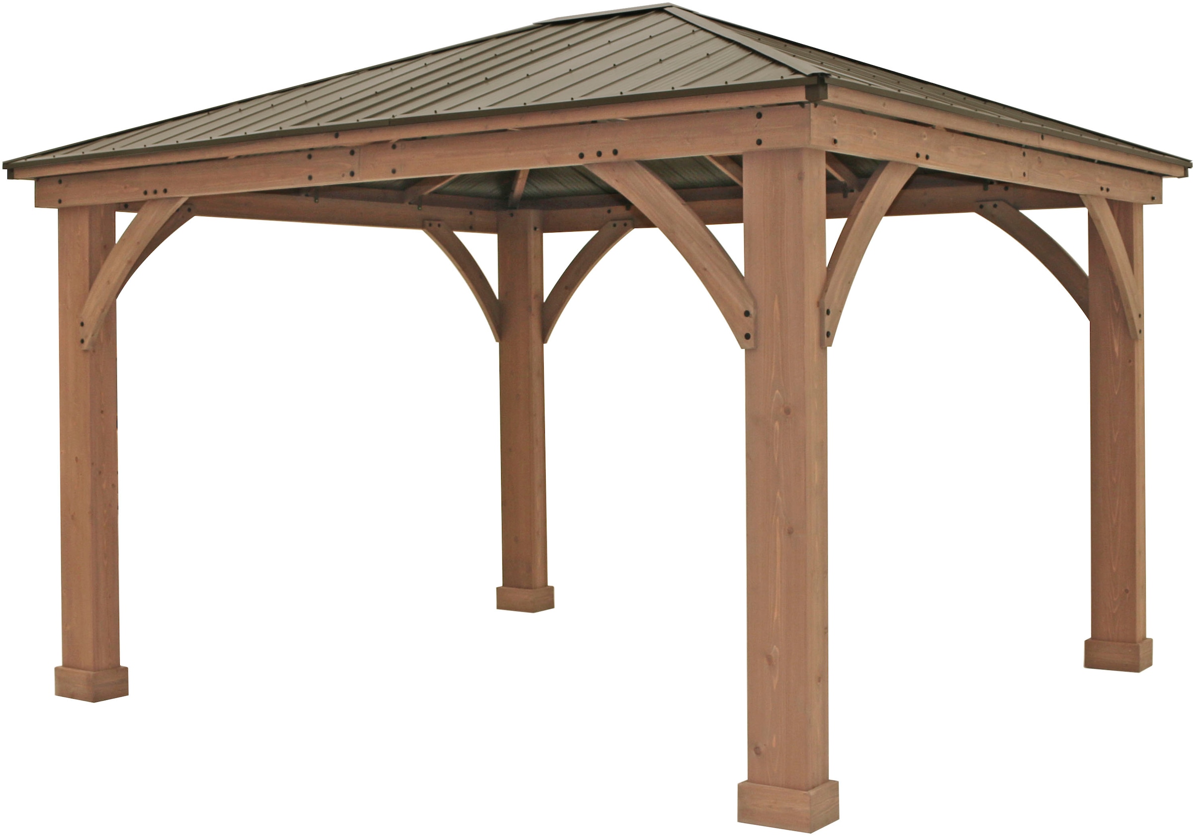 WESTMANN Holzpavillon »Devon 12x14«, BxT: 366x427 cm