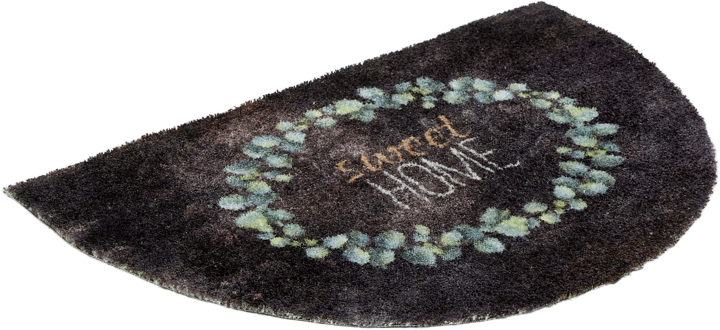 ASTRA Fußmatte »Pure&Soft 015«, halbrund, 7 mm Höhe, Sauberlaufmatte, weiche Oberfläche, waschbar, rutschfest