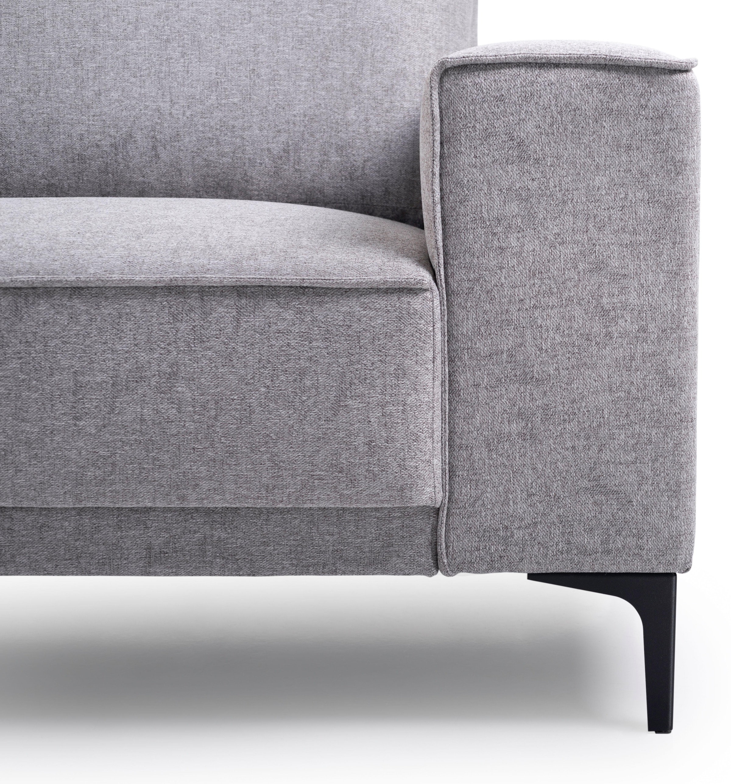 Places of Style Wohnlandschaft »Oland«, U-Form, im zeitlosem Design und hochwertiger Verabeitung