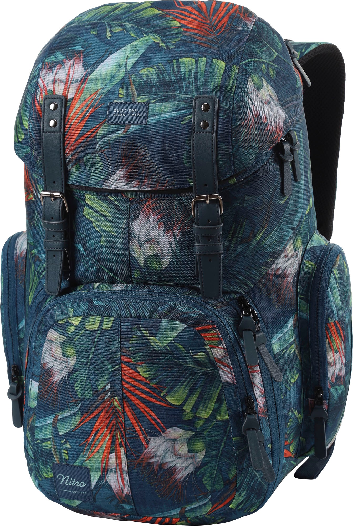 NITRO Laptoprucksack »Weekender«, Reiserucksack mit Laptopfach, Schulrucksack, Wanderrucksack