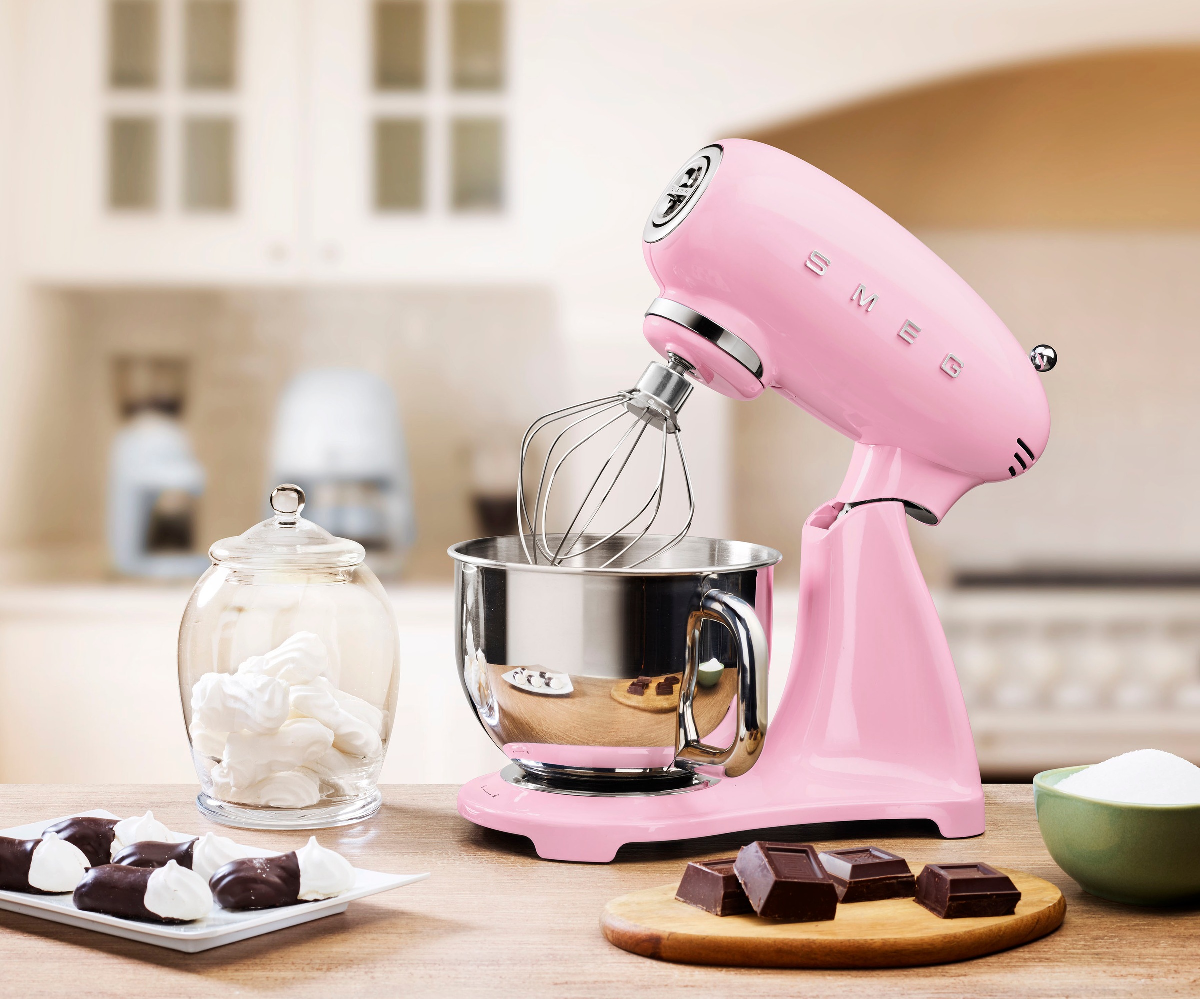 Smeg Küchenmaschine »SMF03PKEU Cadillac Pink«