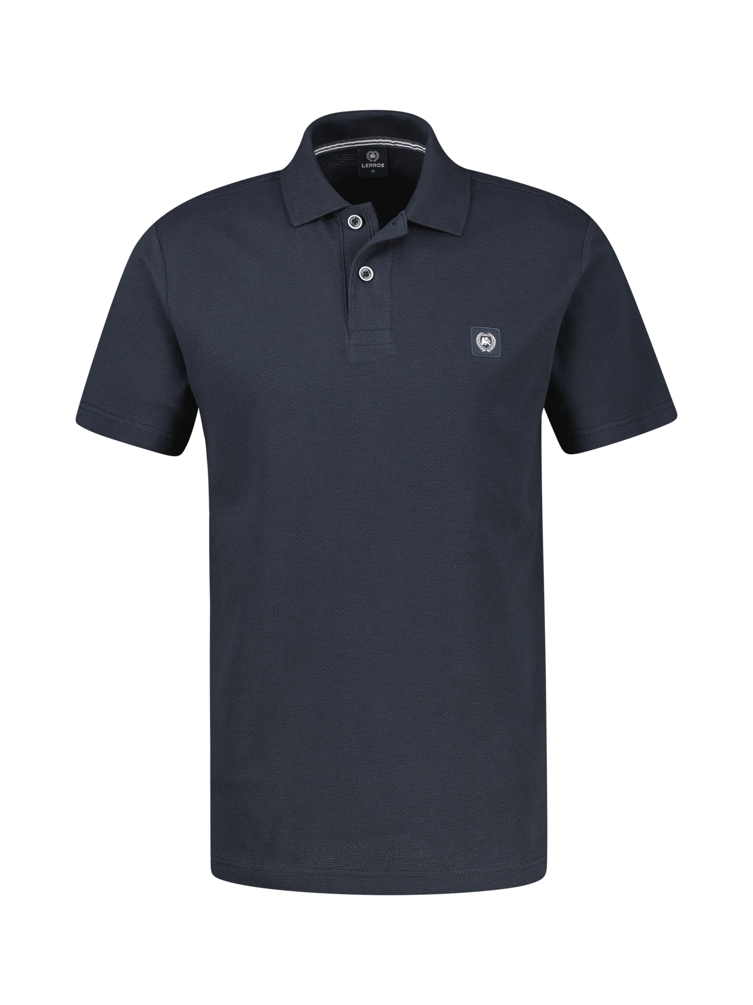 LERROS Poloshirt »Maskulines Poloshirt mit griffiger Struktur in großen Größen«