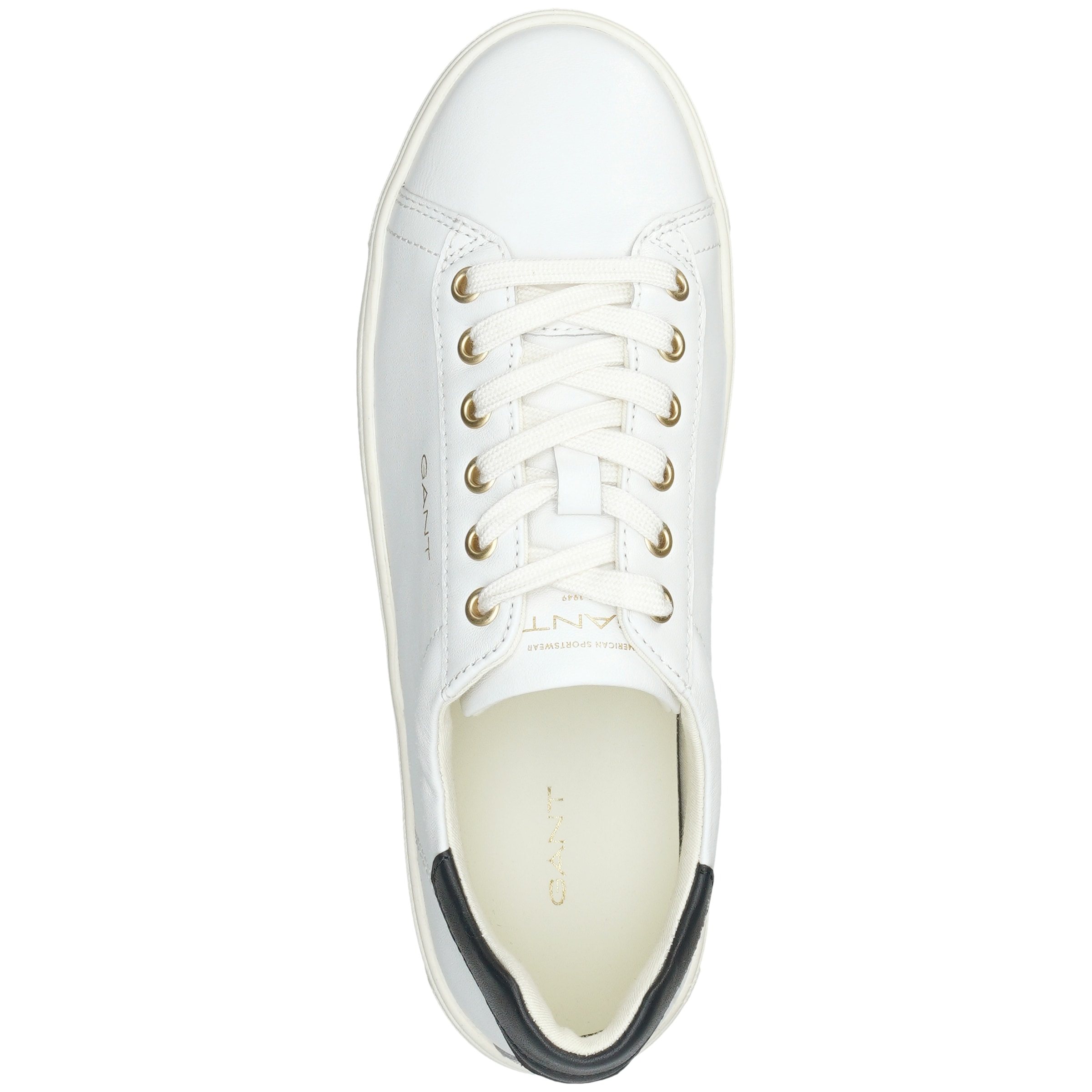 Gant Plateausneaker »Avino«  Freizeitsneaker, Halbschuh, Schnürschuh mit Fersenkonstrast