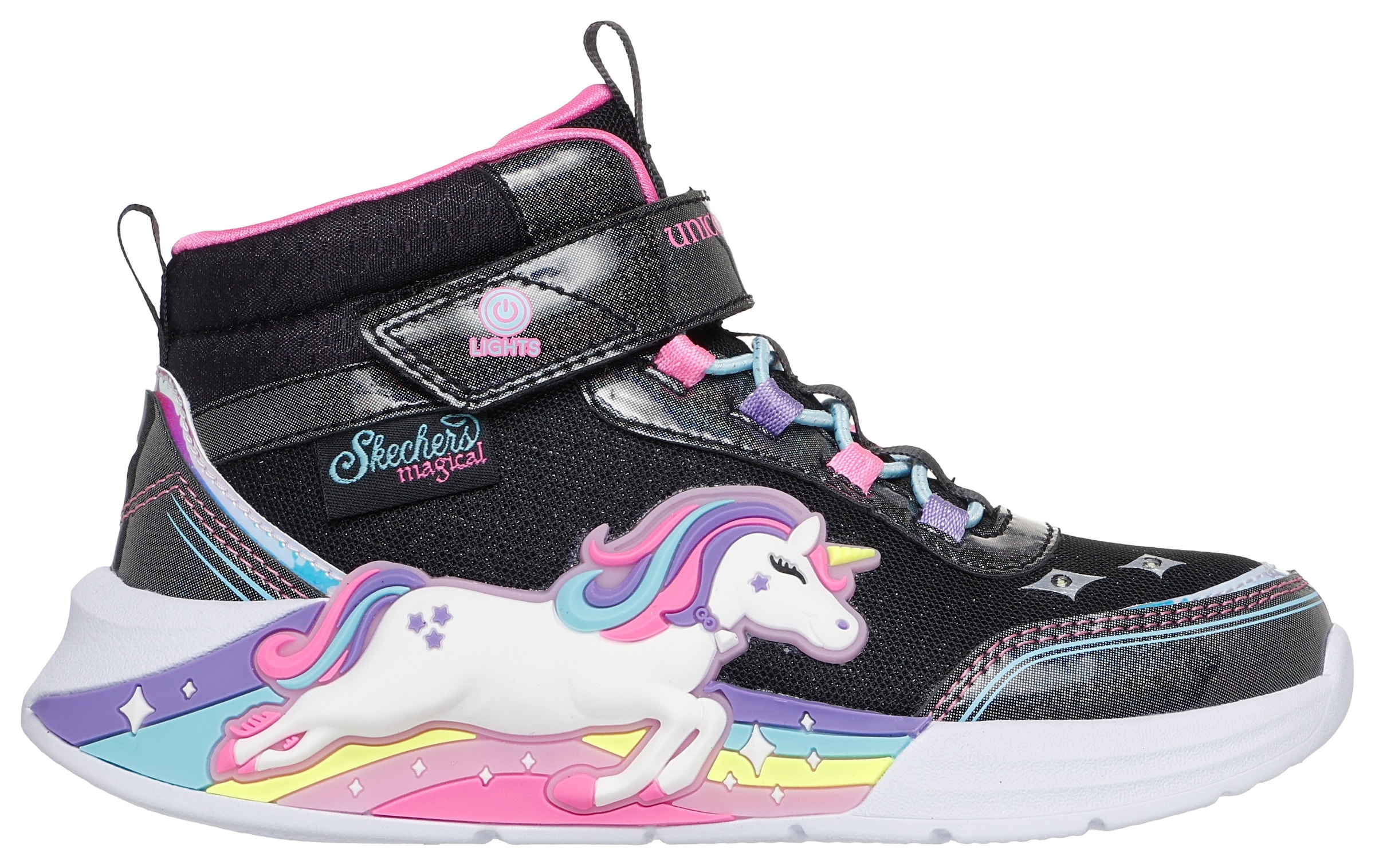 Skechers Sneaker »UNICORN CHASER«  Boots mit Einhorn, Größenschablone zum Download