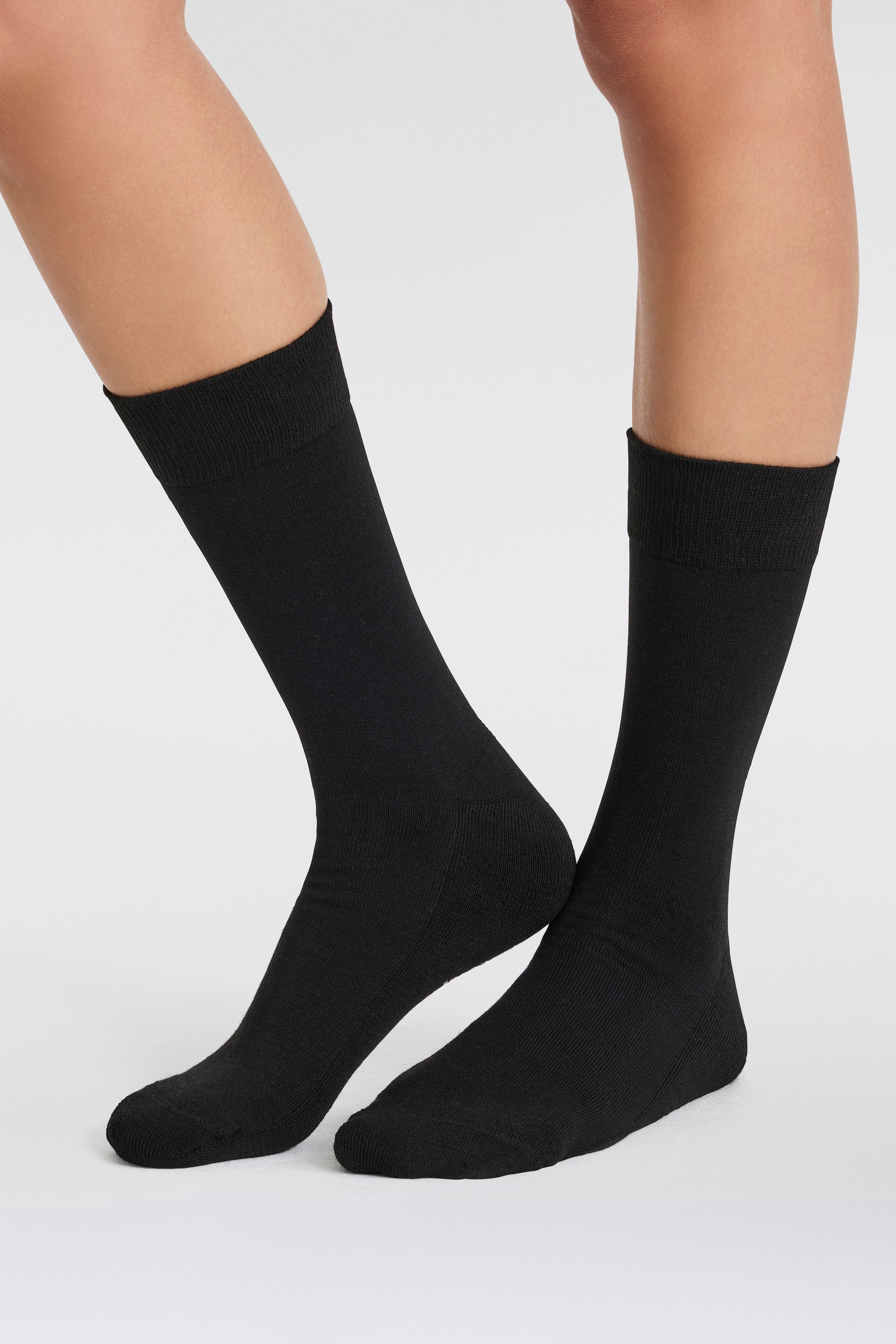 Apollo Basicsocken 3er Pack,  Unisex mit Stickerei und weichen Merinowoll-Anteil