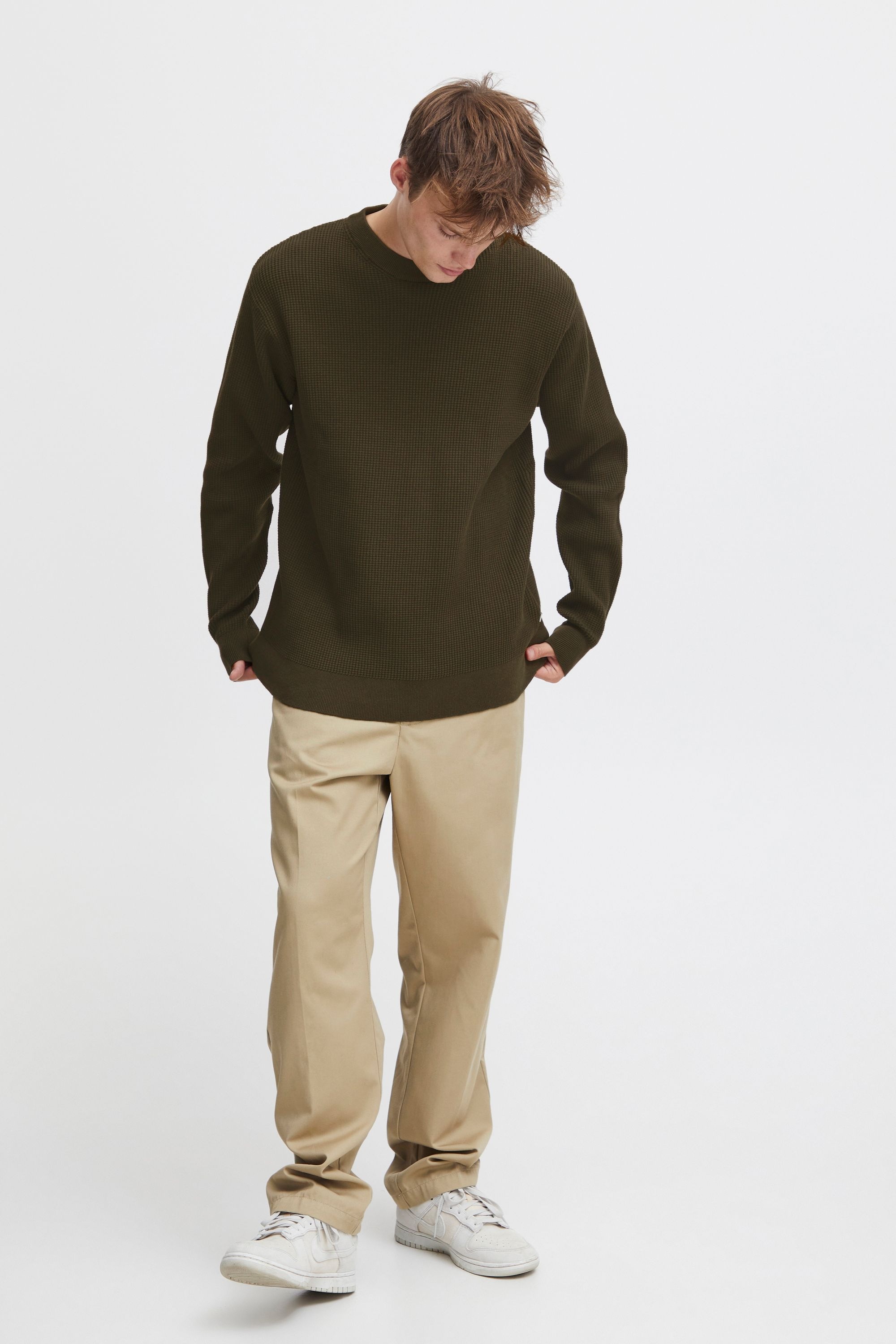 !Solid Strickfleece-Pullover »Strickpullover SDHami«