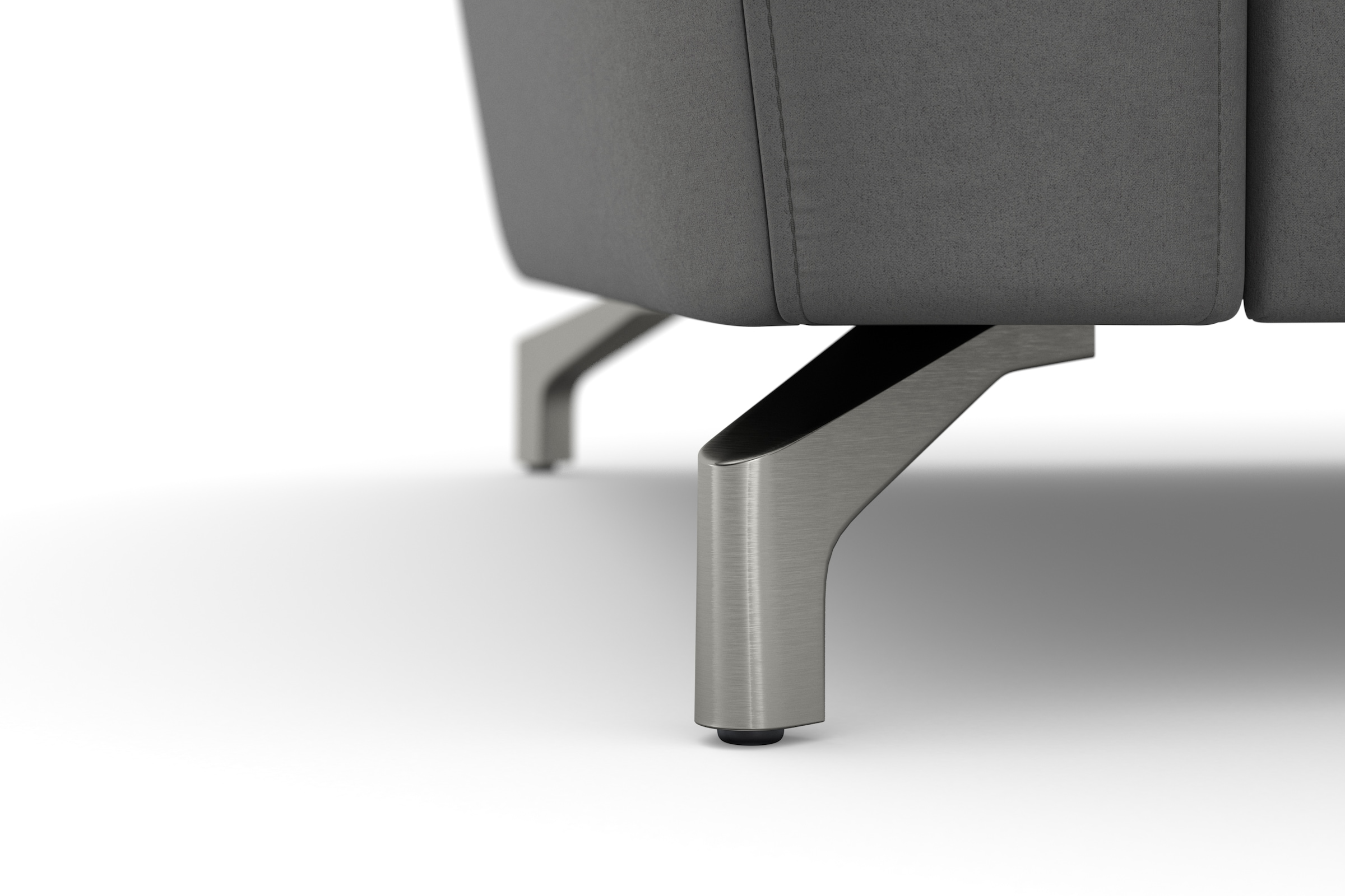 sit&more Ecksofa »Scarlett L-Form«, inklusive Kopfteilverstellung, wahlweise mit Bettfunktion, Bettkasten