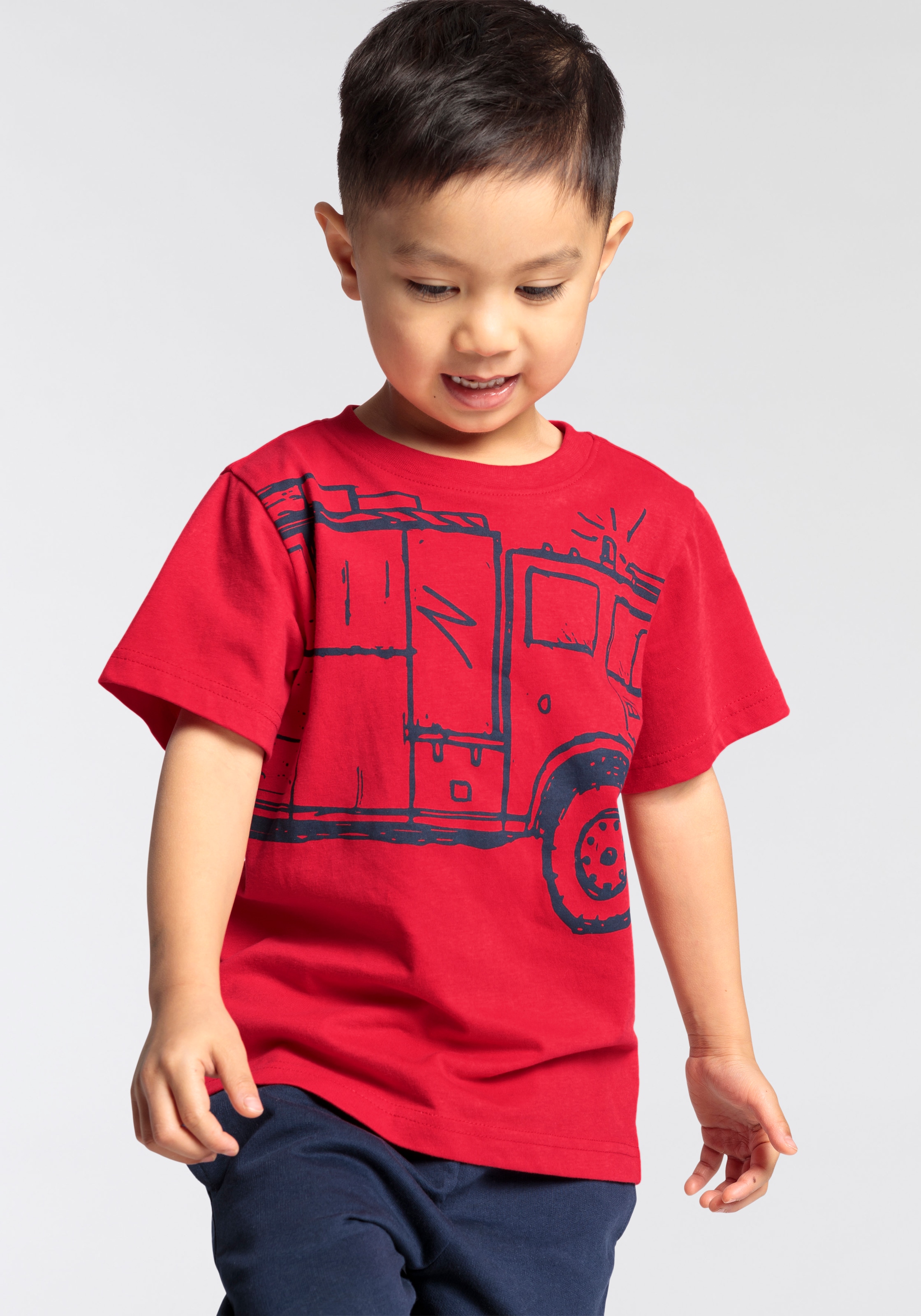 T-Shirt »FEUERWEHR«, Druck für kleine Jungen