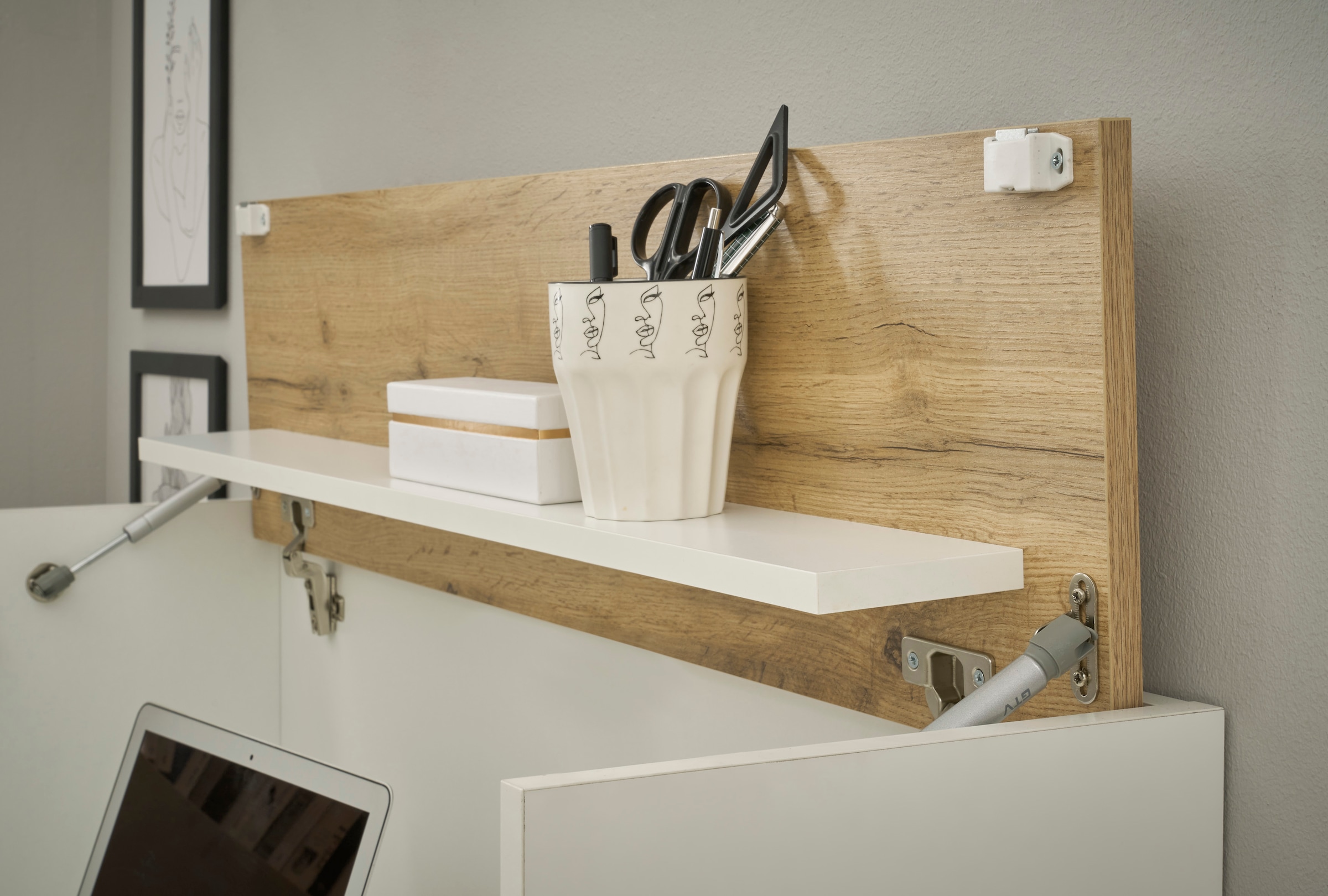 INOSIGN Büromöbel-Set »CiTY/GiRON« Set, 3 Stk. tlg. Home Office