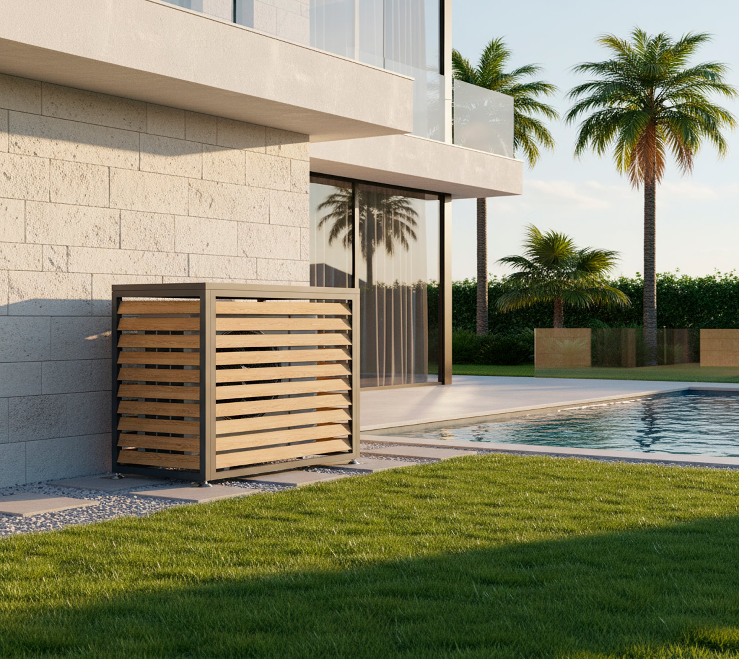 WESTMANN Wärmepumpen-Verkleidung »Boxa S« 56x100x97cm