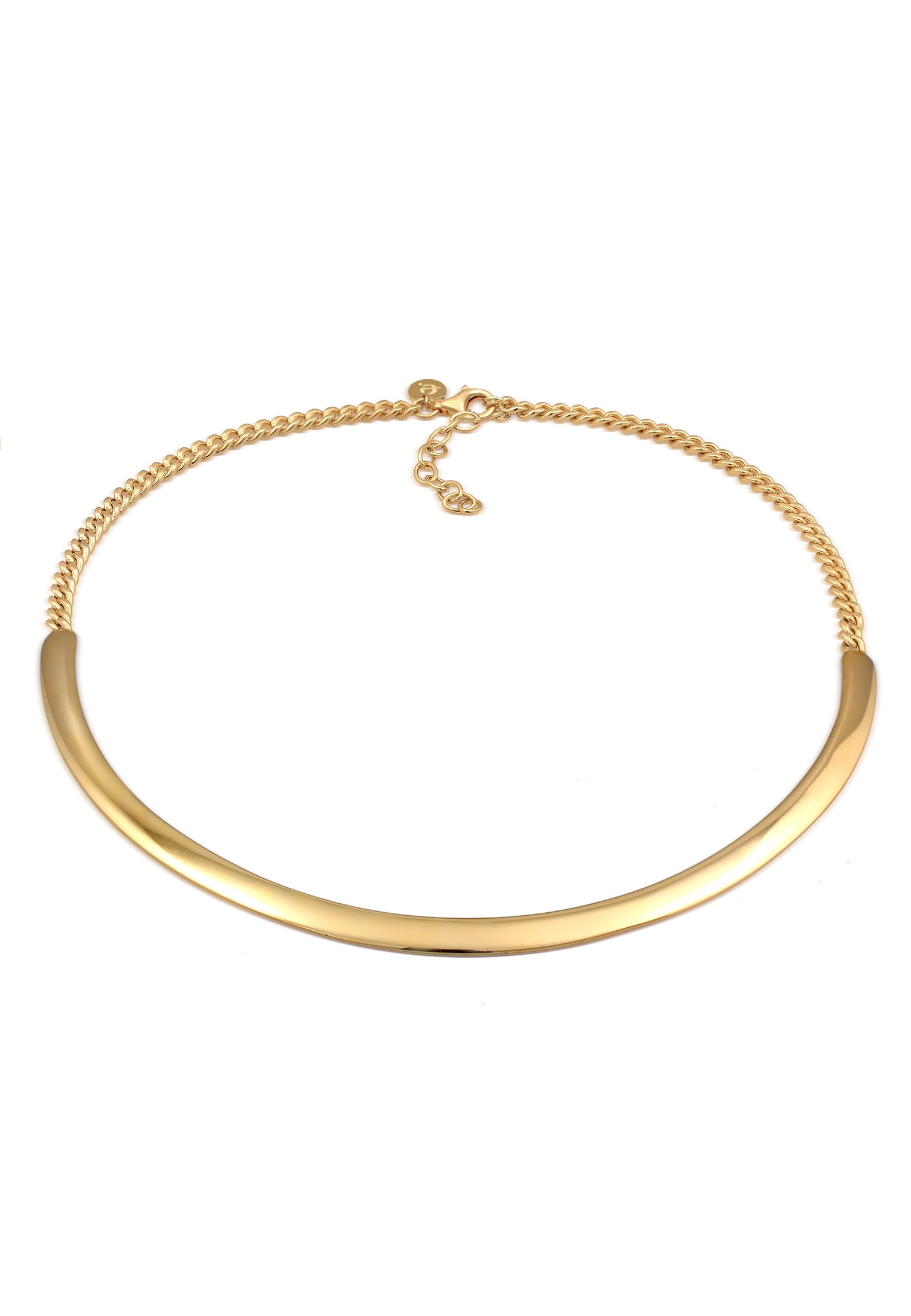 Elli Premium Choker »Halskette Halsreif Cuff Basic It-Piece Blogger 925er Silber«