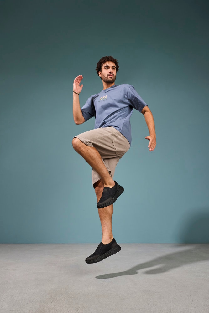 Rieker Slip-On Sneaker  Slipper, Schlupfschuh, Halbschuh, Freizeitsneaker mit Gummizüge