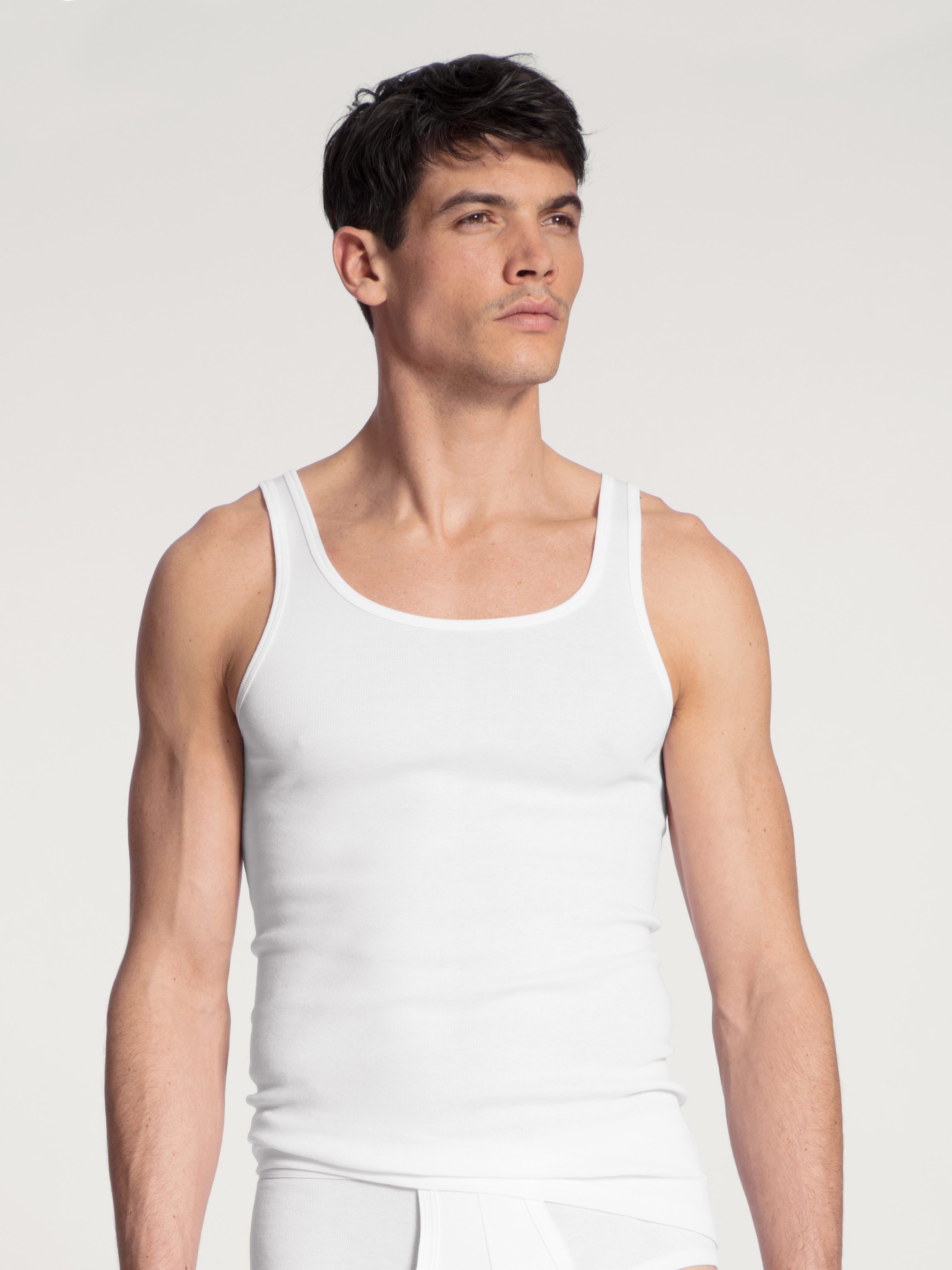 CALIDA Unterhemd »Twisted Cotton«, mit klassischer Form