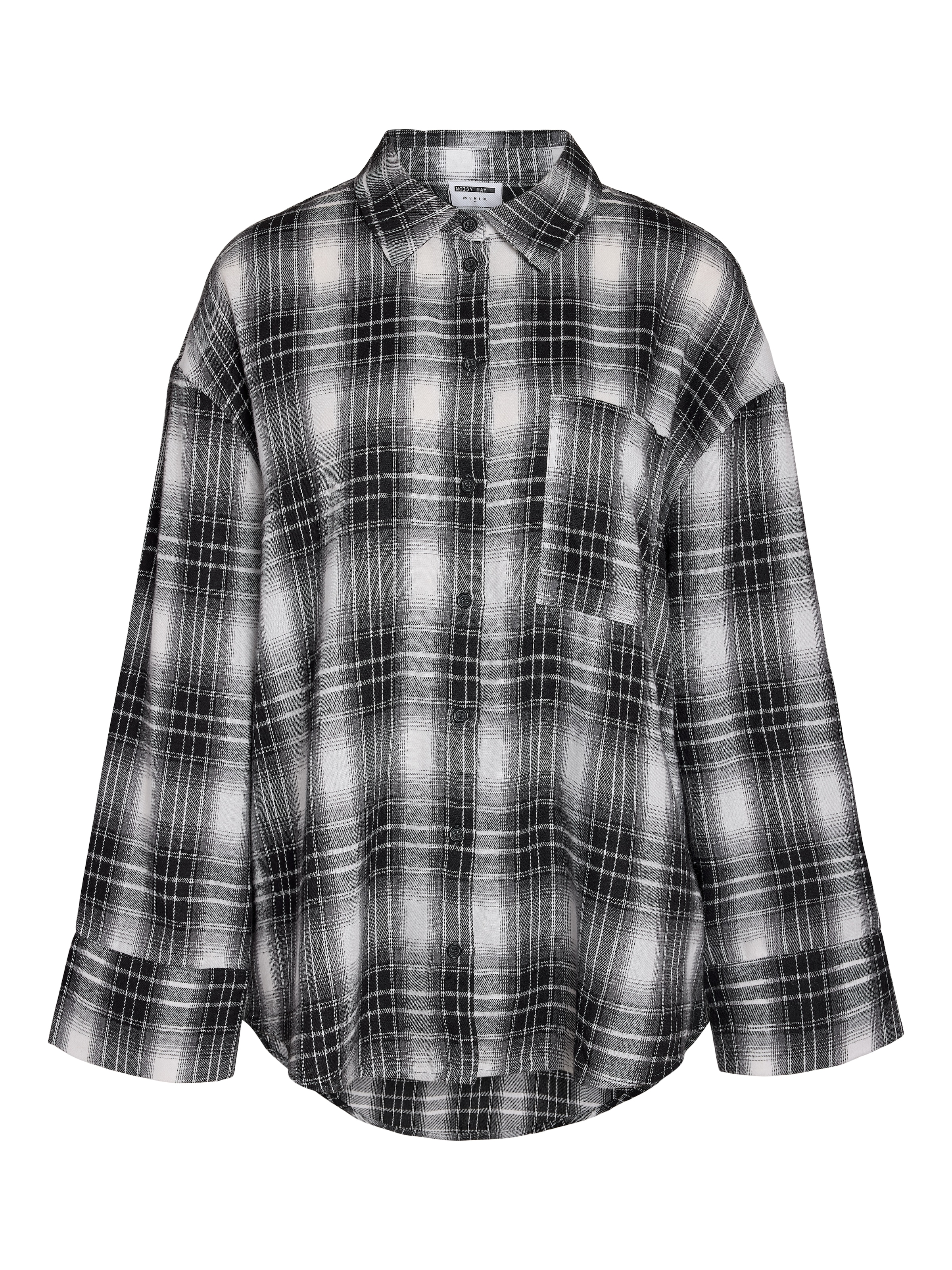 Noisy may Karobluse »NMZOE L/S CHECK SHIRT WVN NOOS« Baumwollmischung