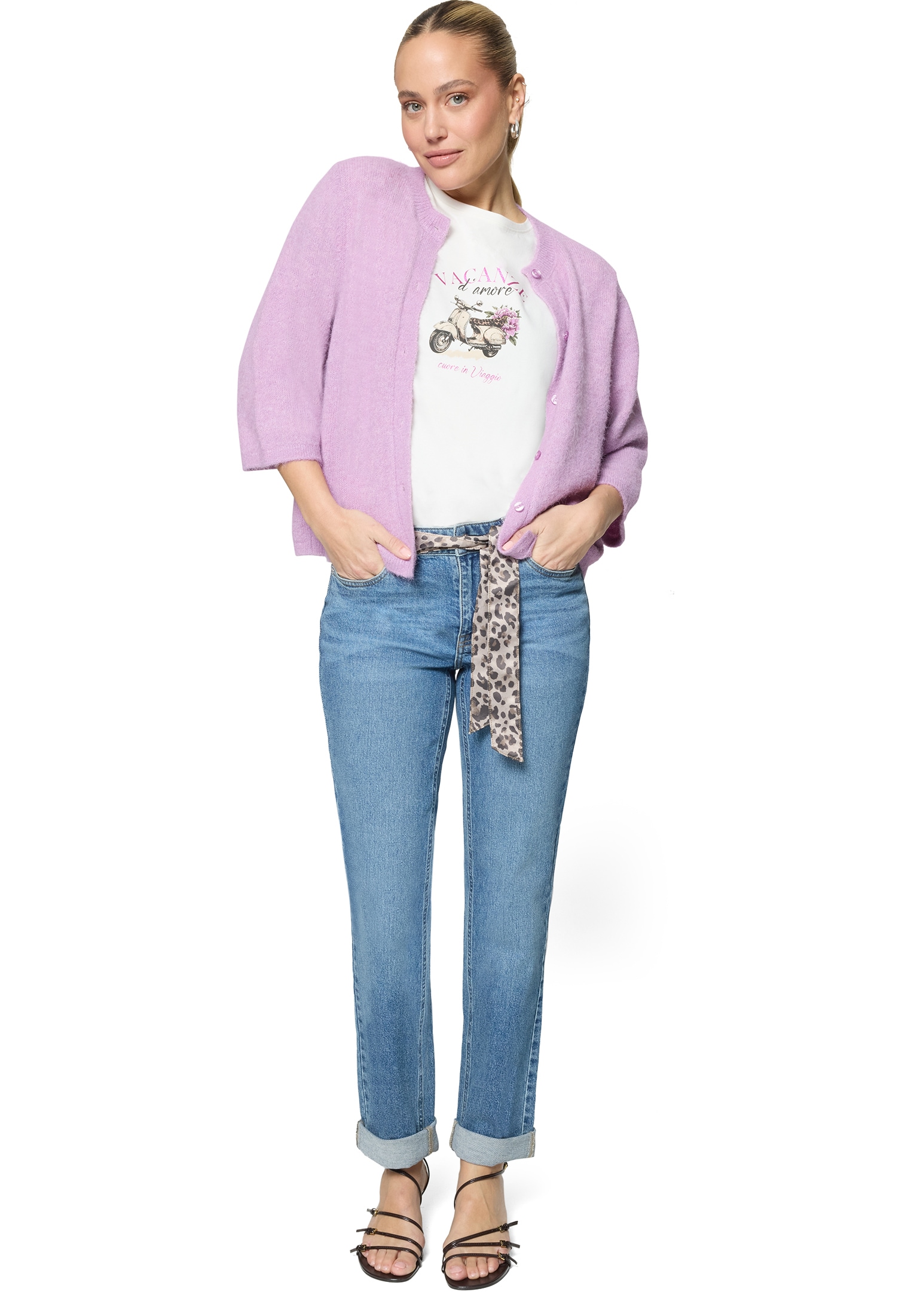 Zero Print-Shirt »Shirt mit Print«