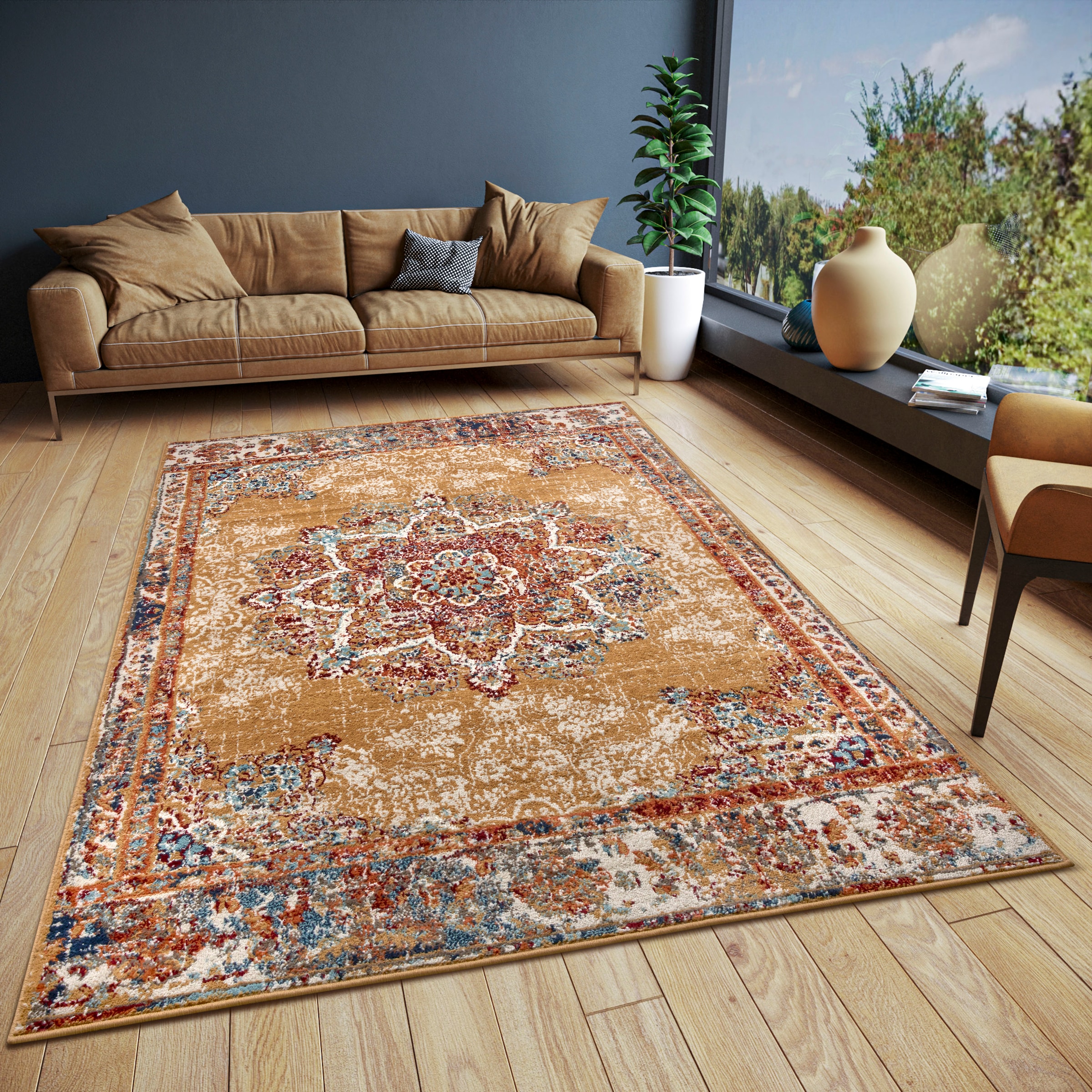 HANSE Home Teppich »Maderno«, rechteckig, Orient, Wohnzimmer, online OTTO Schlafzimmer, bei Kurzflor, Orientalisch, Esszimmer
