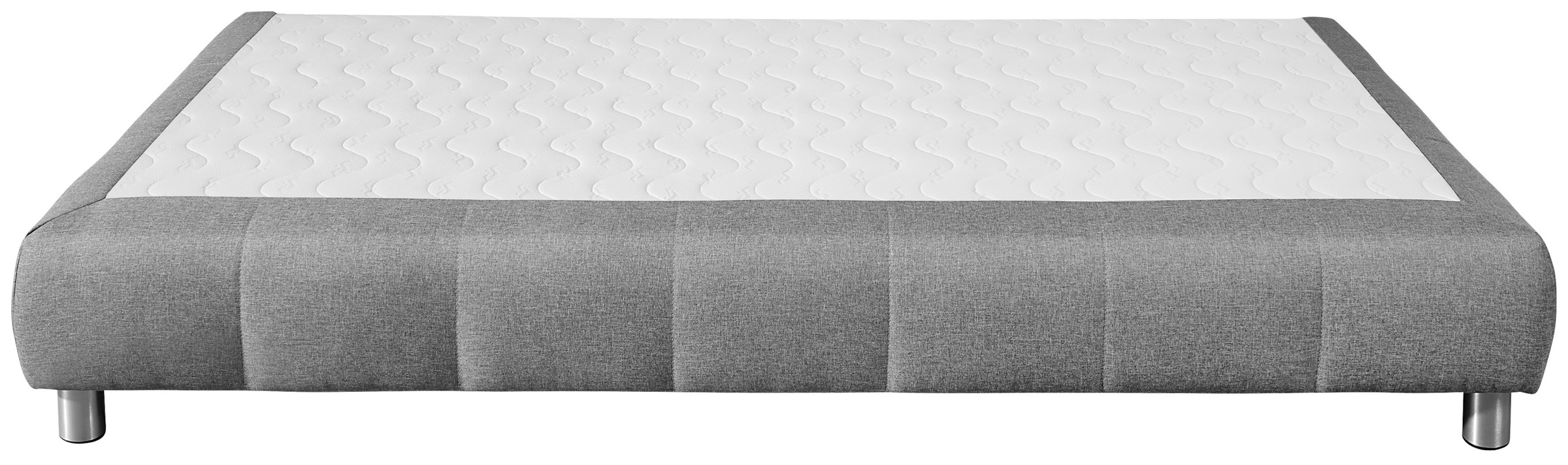 andas Boxspringbett »Salo«, Ohne Kopfteil, inkl. Topper, auch in Überlänge 220 cm