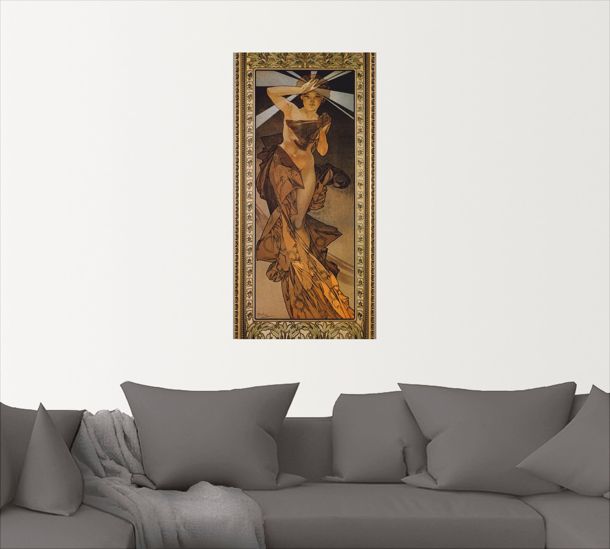Artland Wandbild »Sterne: Der Morgenstern«, Frau, (1 St.), als Leinwandbild, Wandaufkleber in verschied. Größen
