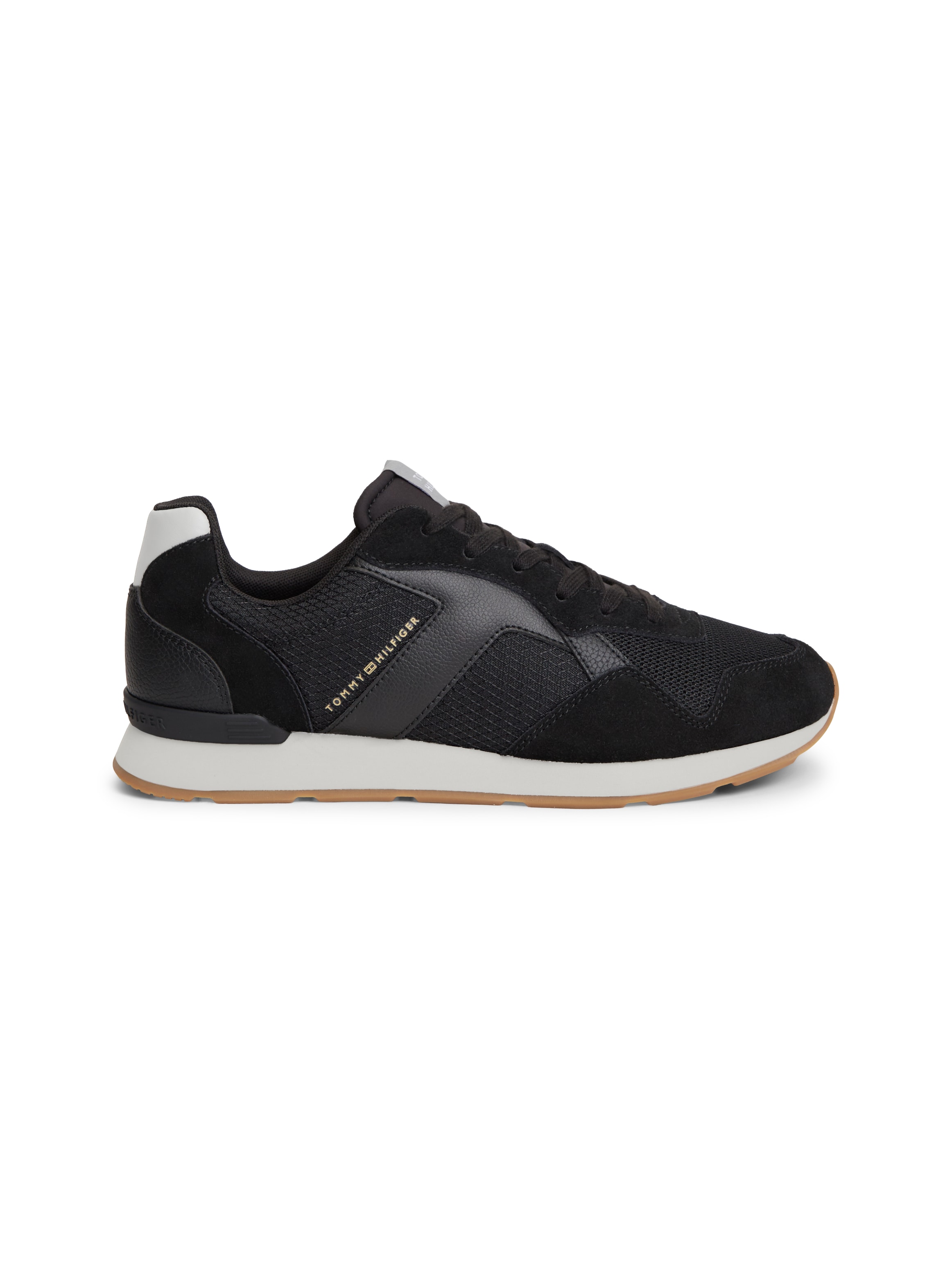 Tommy Hilfiger Sneaker »T HILFIGER CORE MIX RUNNER«  Schnürschuh, Halbschuh, Freizeitschuh mit Kontrastbesätzen