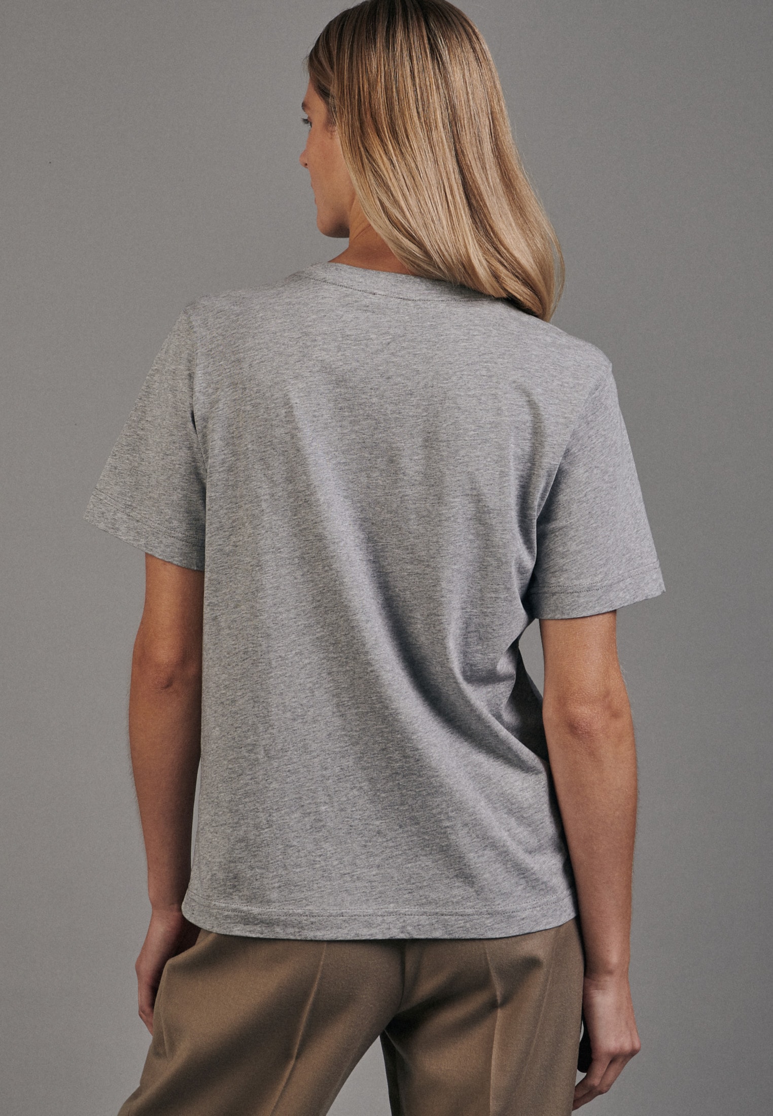 seidensticker T-Shirt »Schwarze Rose«, Kurzarm Rundhals Uni