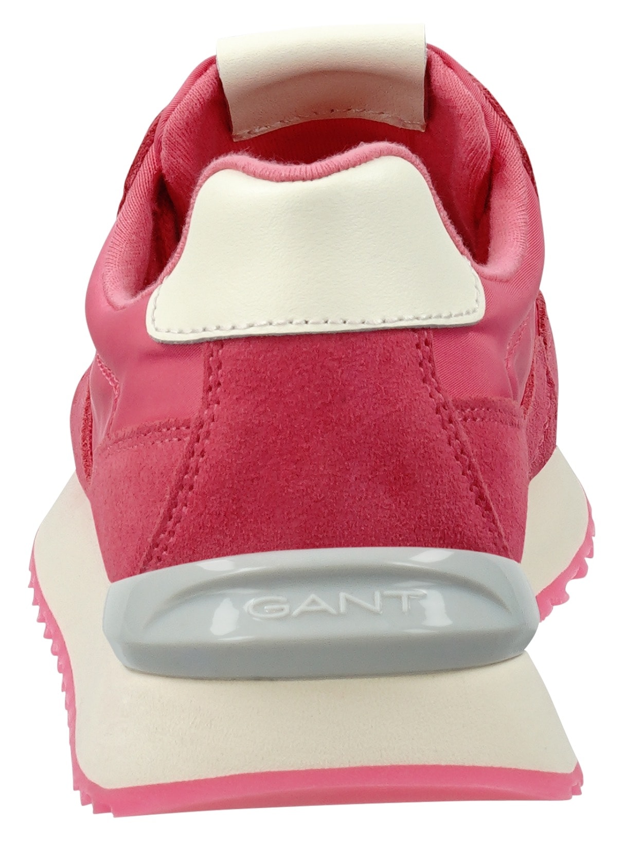 Gant Sneaker »BEVINDA«, mit silberfarbenem Fersenbesatz, Freizeitschuh, Halbschuh, Schnürschuh