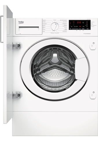 BEKO Einbauwaschmaschine »WMI71433PTE1«, WMI71433PTE1, 7 kg, 1400 U/min kaufen