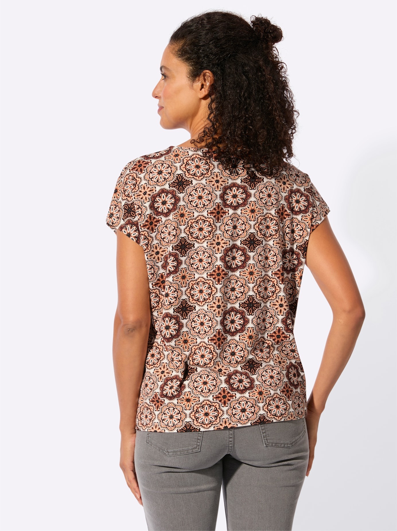 Inspirationen Kurzarmshirt »Druck-Shirt« 1 tlg.