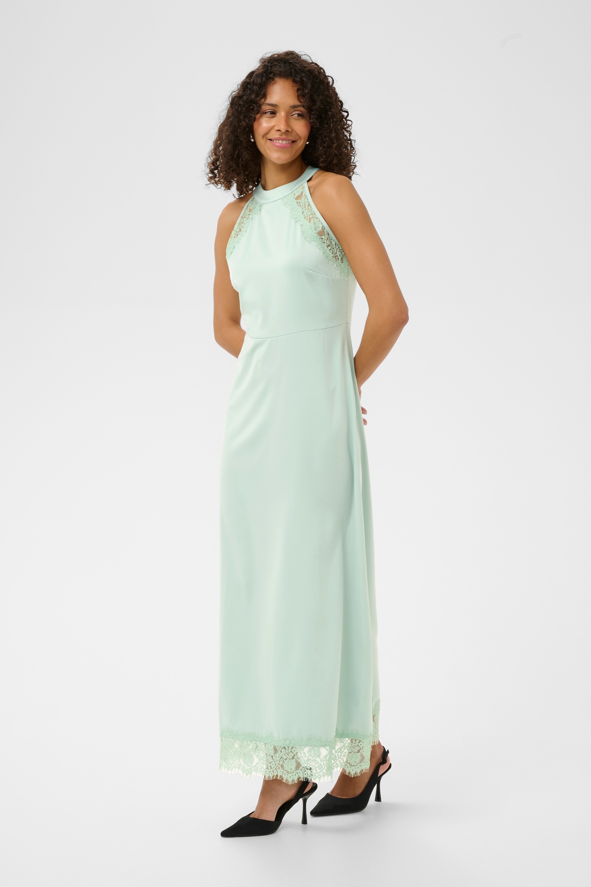 KAFFE Midikleid »Kleid KAsadie«