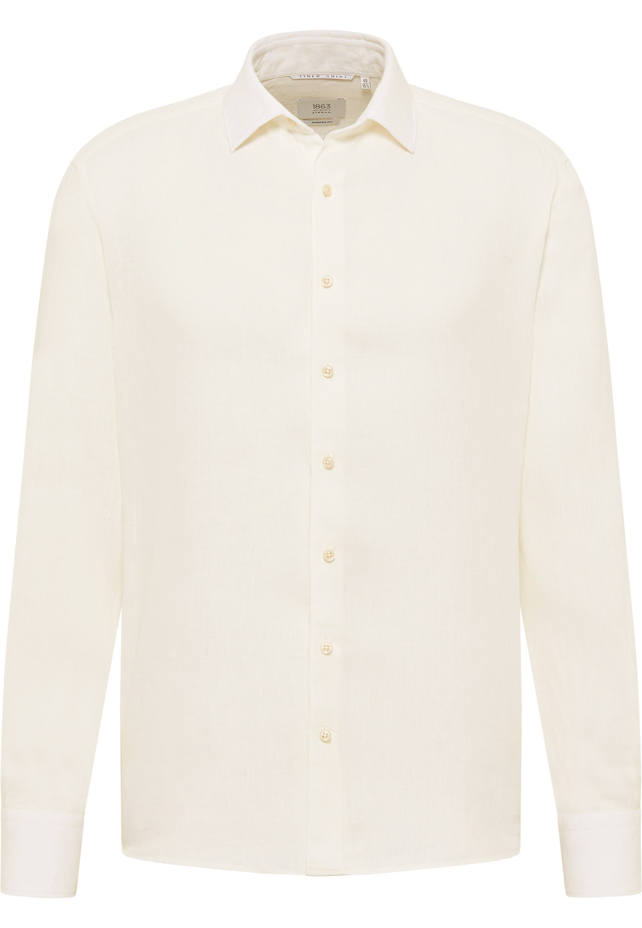 Eterna Langarmhemd »MODERN FIT« EASY IRON (bügelleicht)